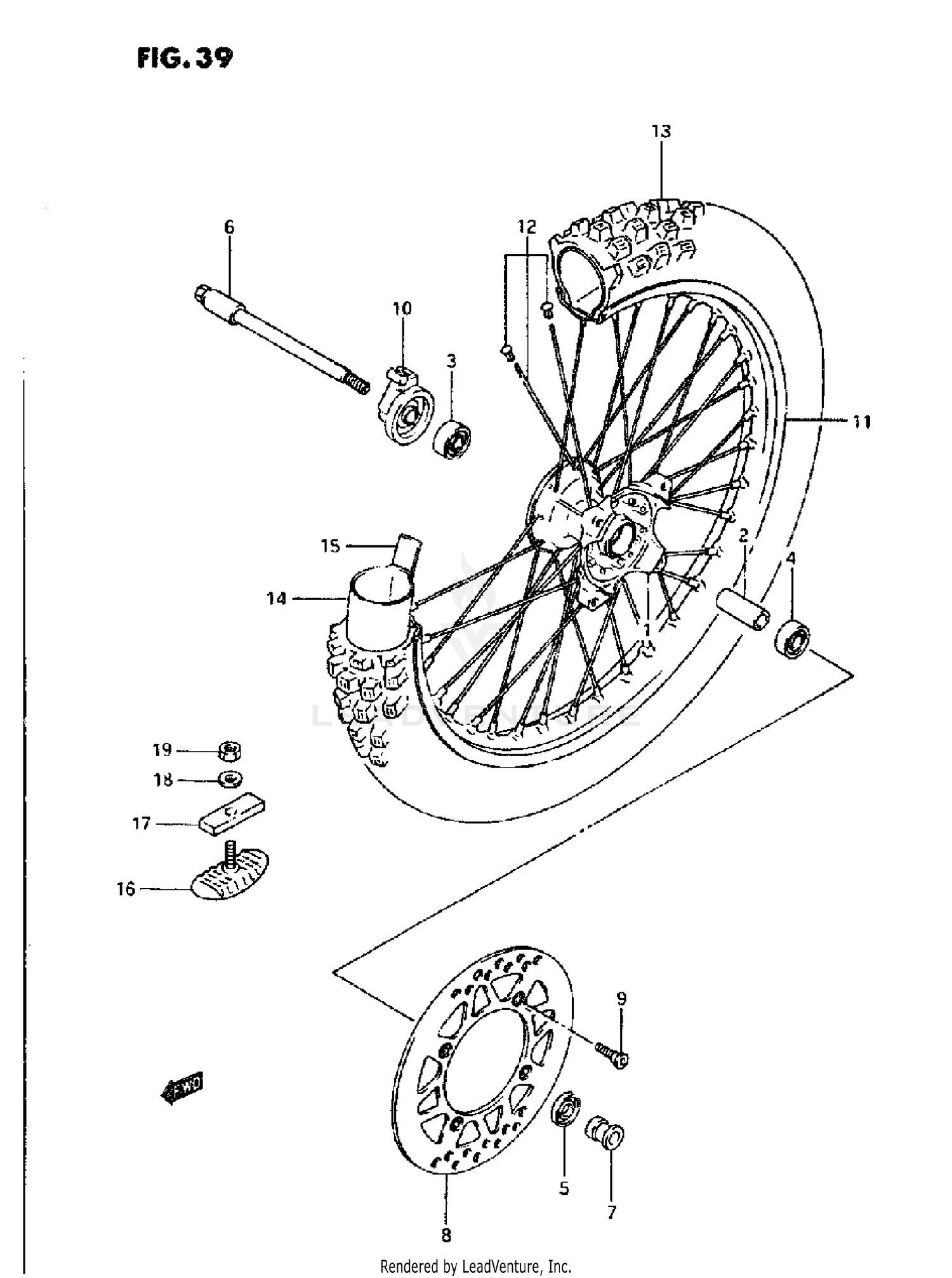 FRONT WHEEL