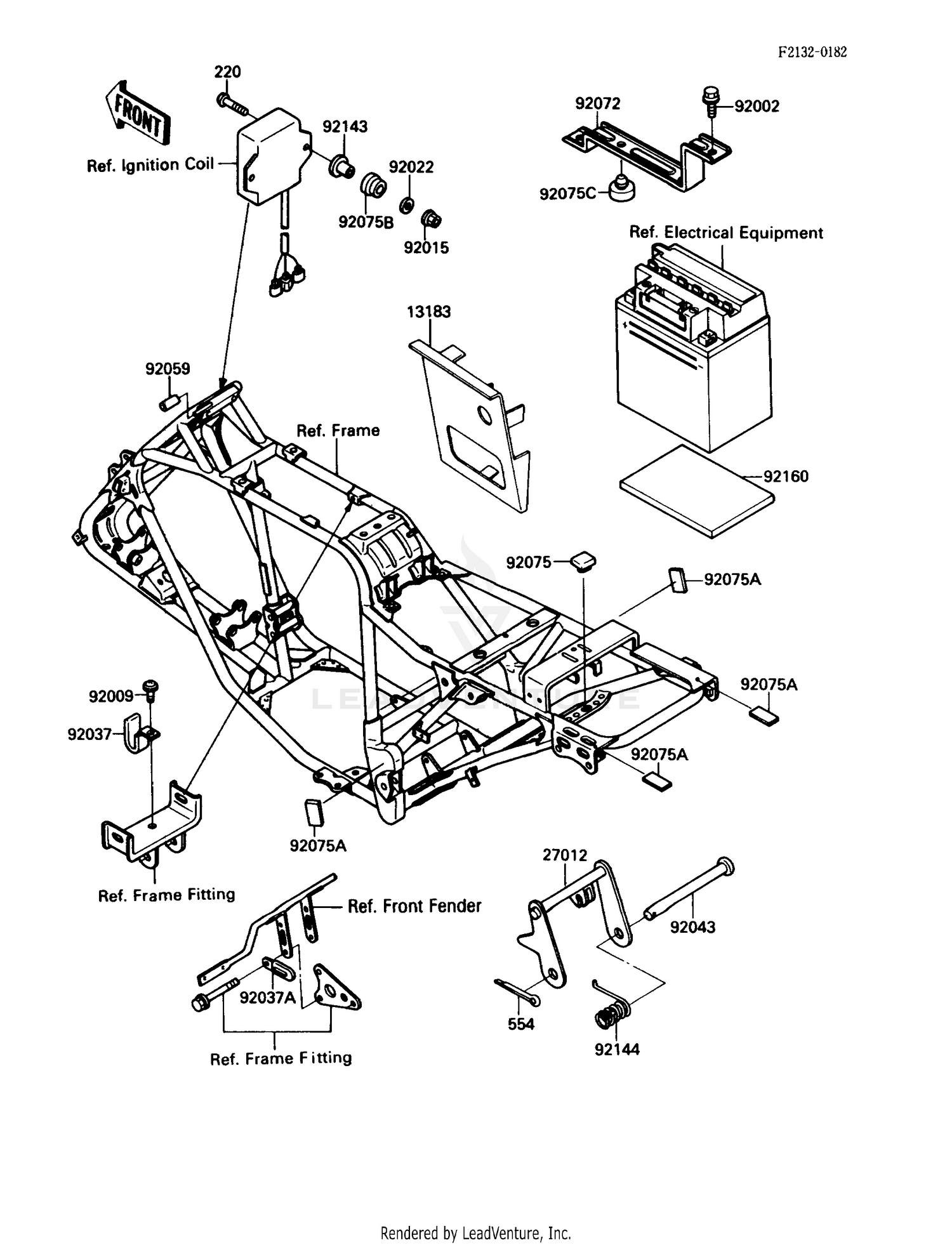 SHIFT LEVER (LT-A400FL7 P28)