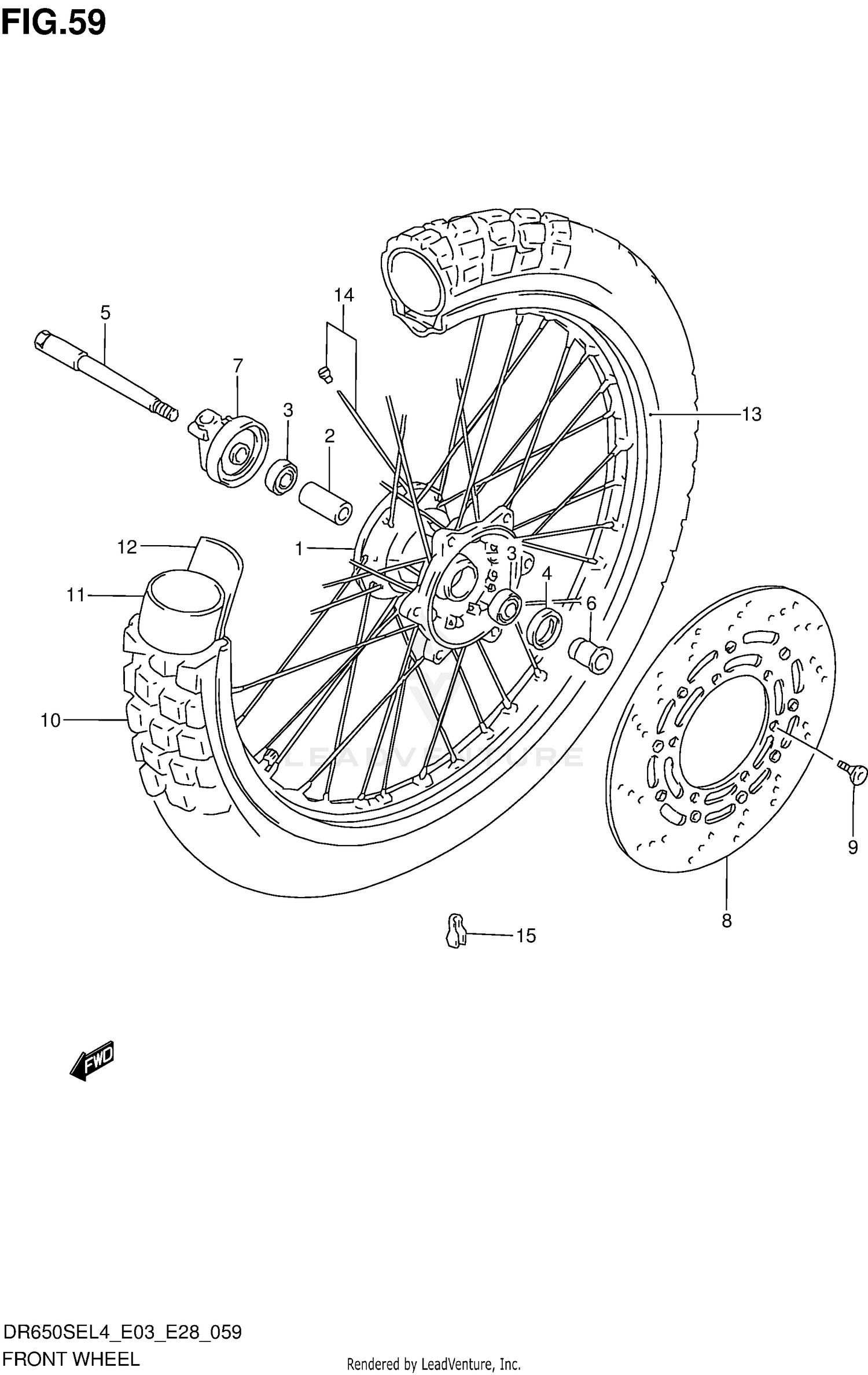 FRONT WHEEL