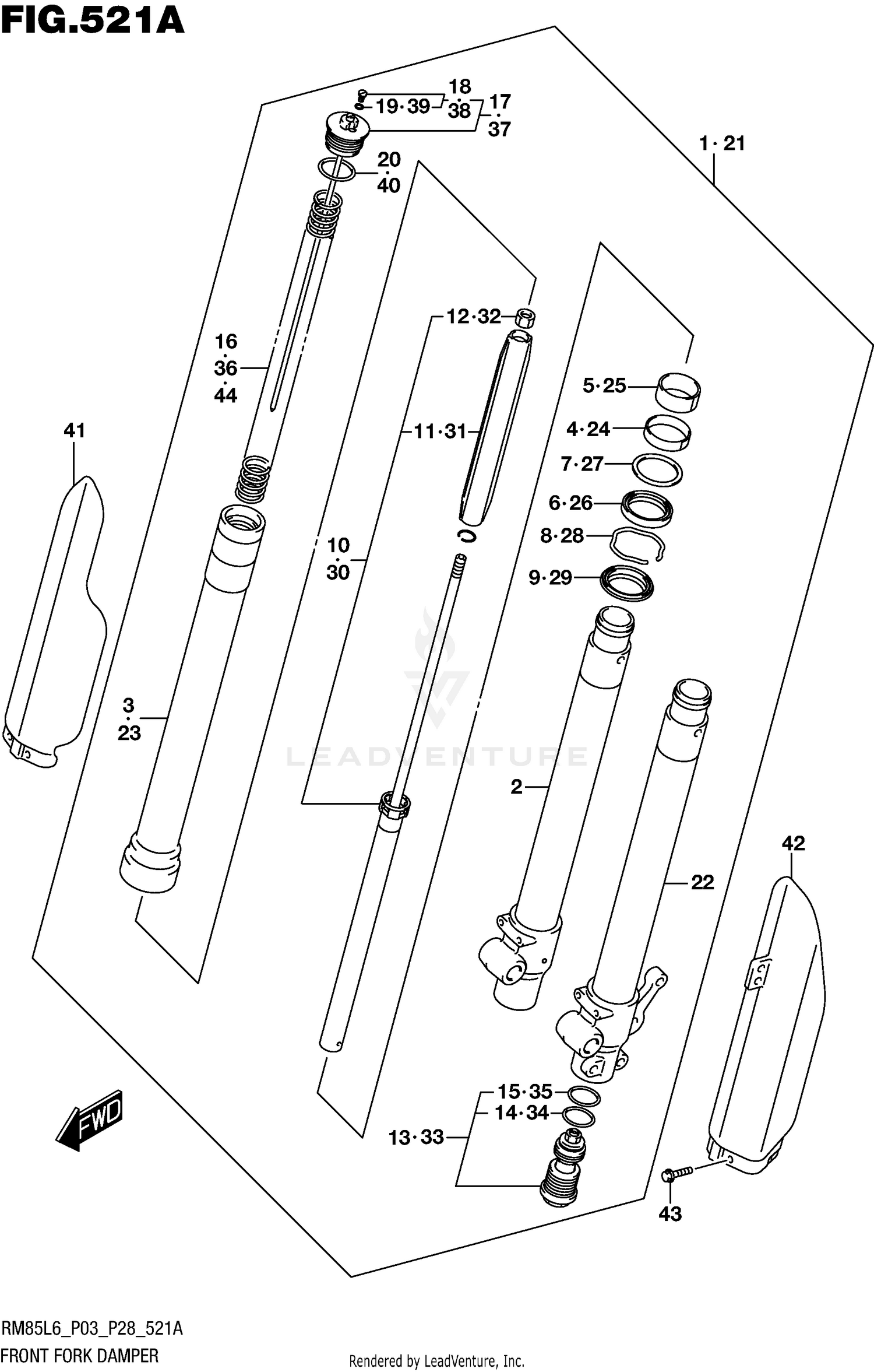 FRONT FORK DAMPER