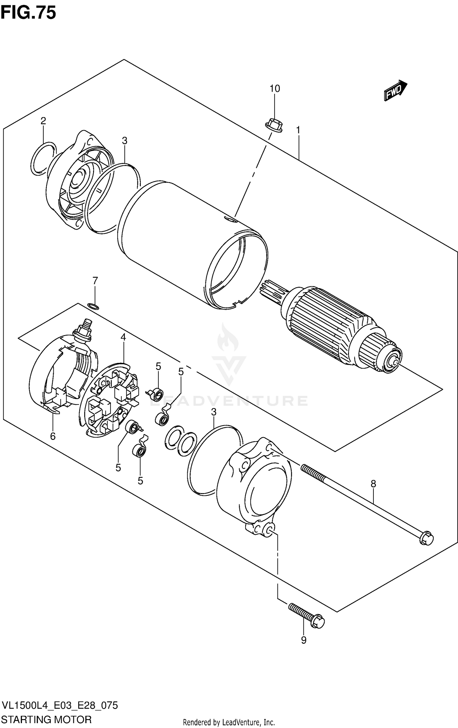 STARTING MOTOR
