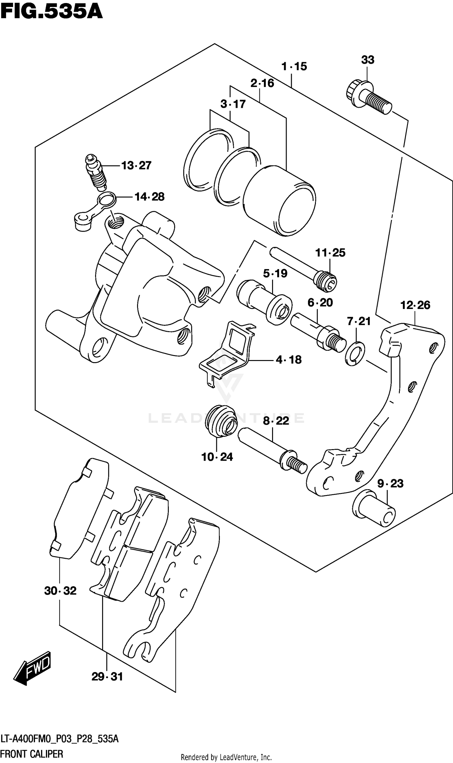 HANDLE LEVER (MODEL K7)