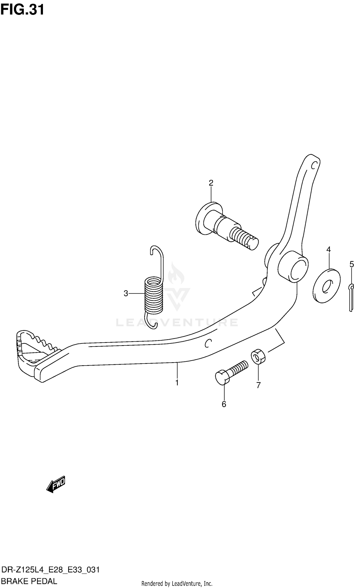 BRAKE PEDAL