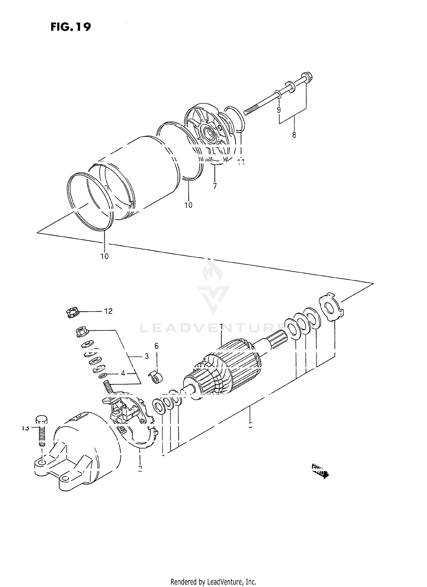 STARTING MOTOR