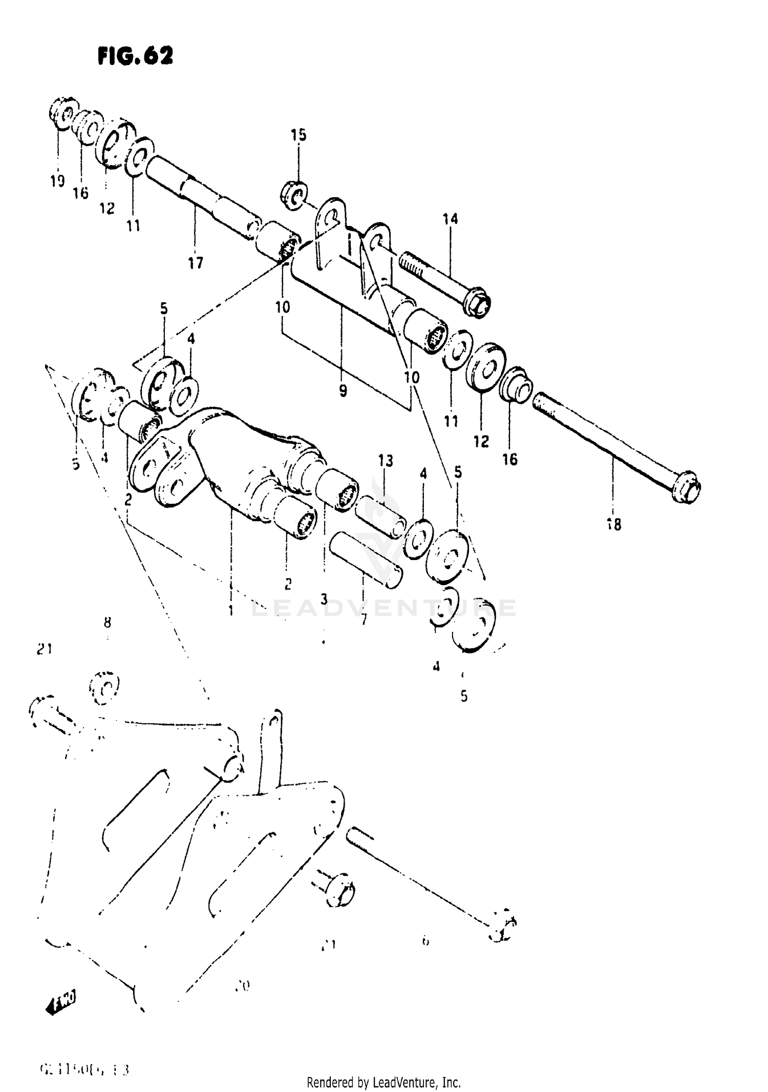 REAR SWINGING ARM