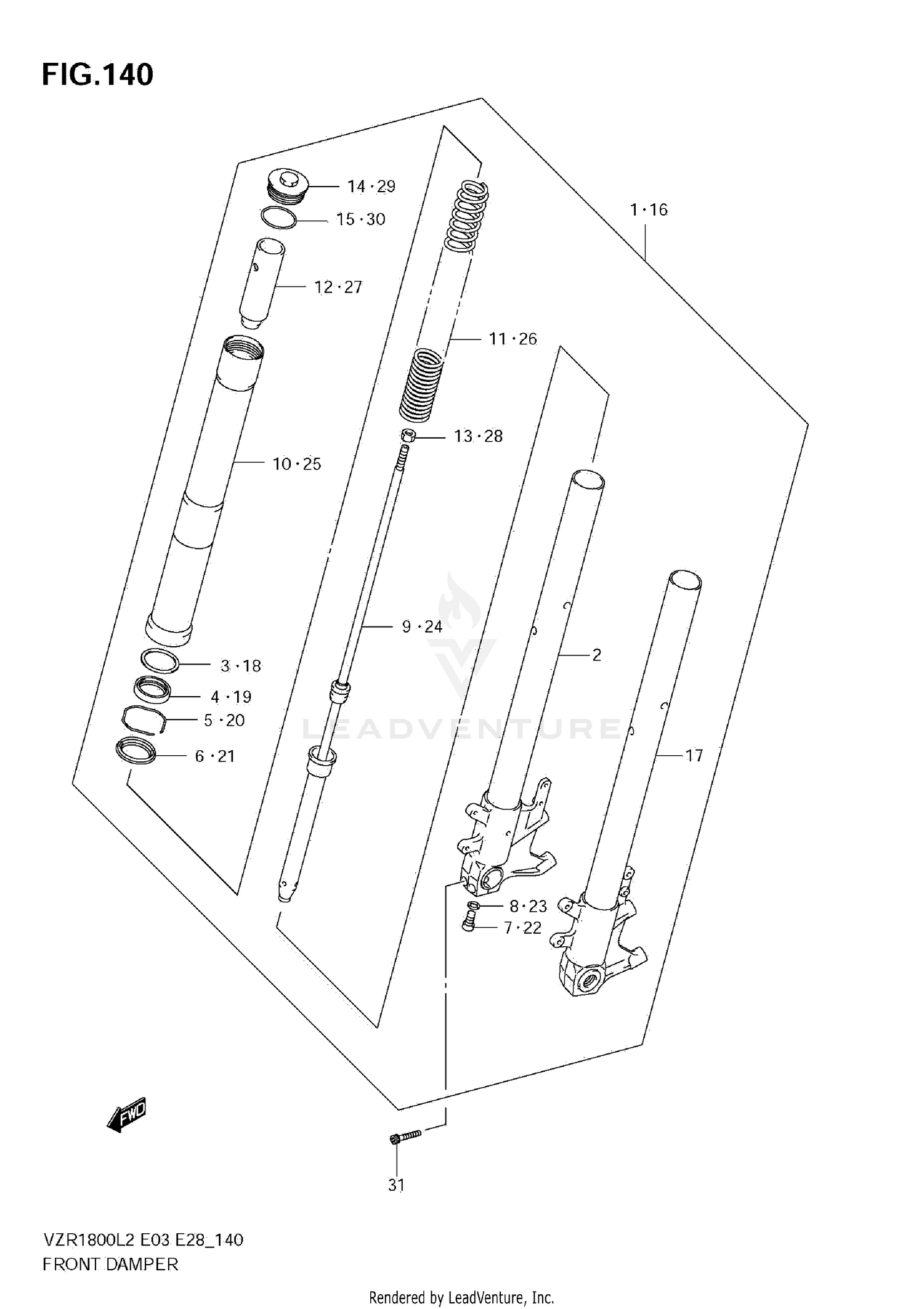 FRONT DAMPER
