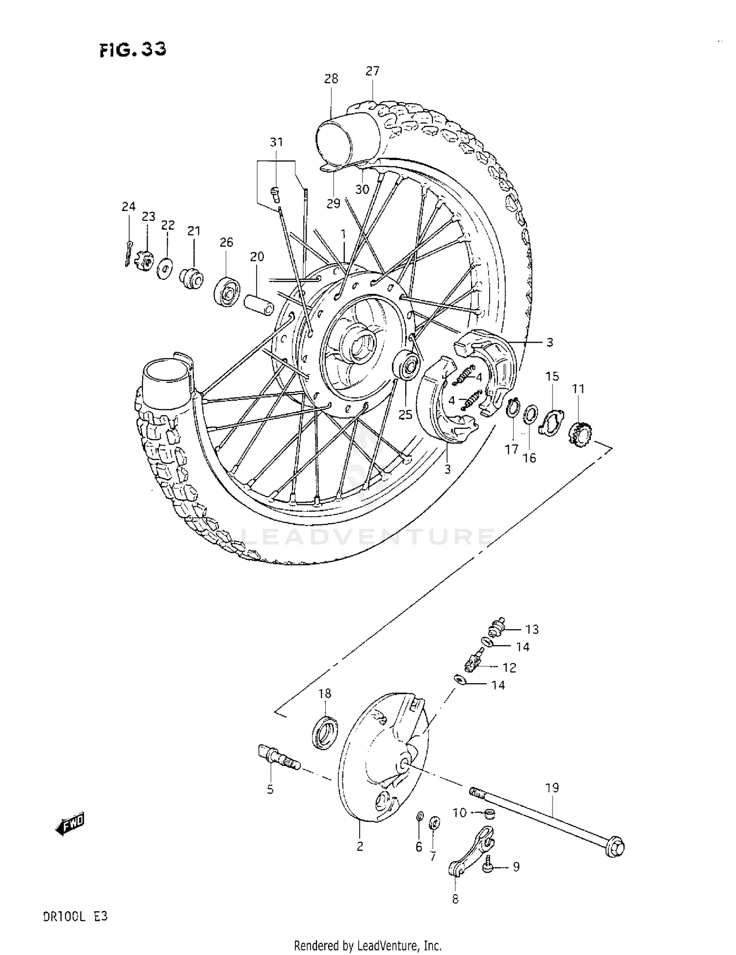 FRONT WHEEL