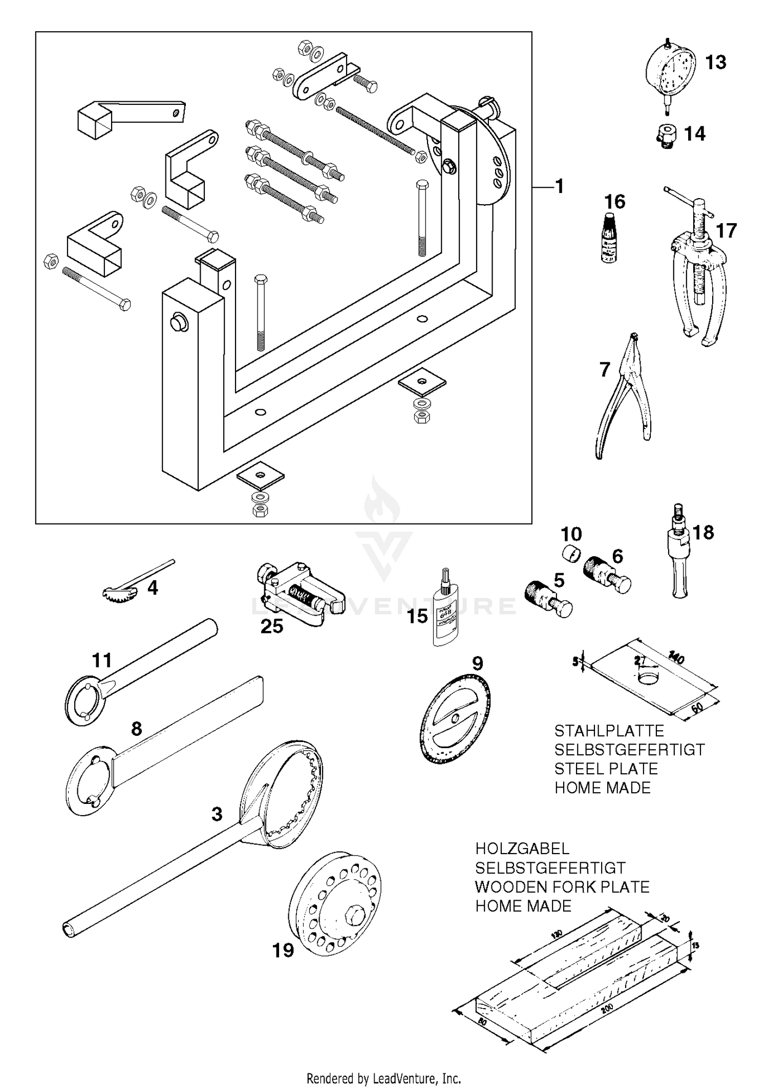 REAR SWINGING ARM