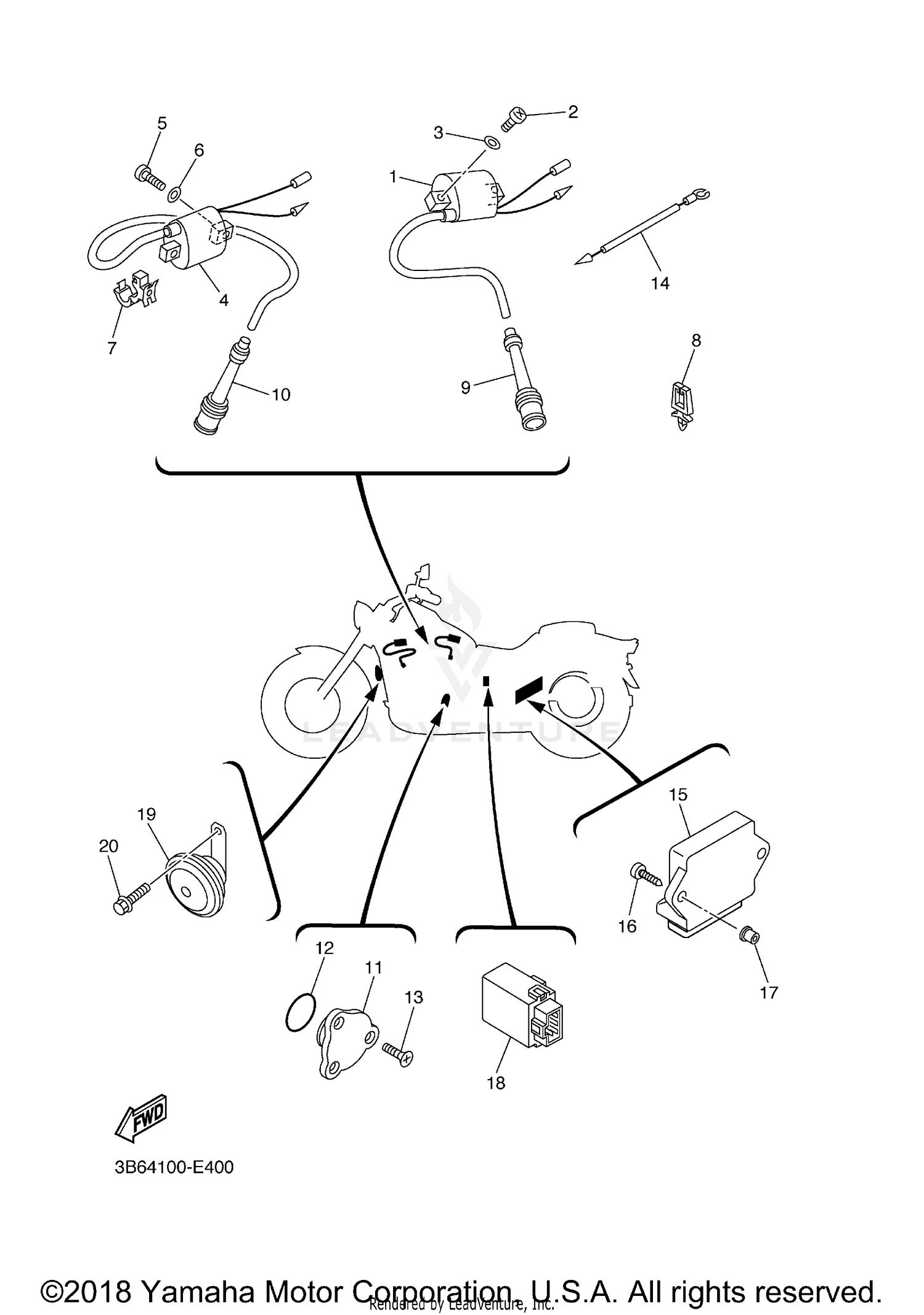 REAR MASTER CYLINDER (SV650XAL9 E28)