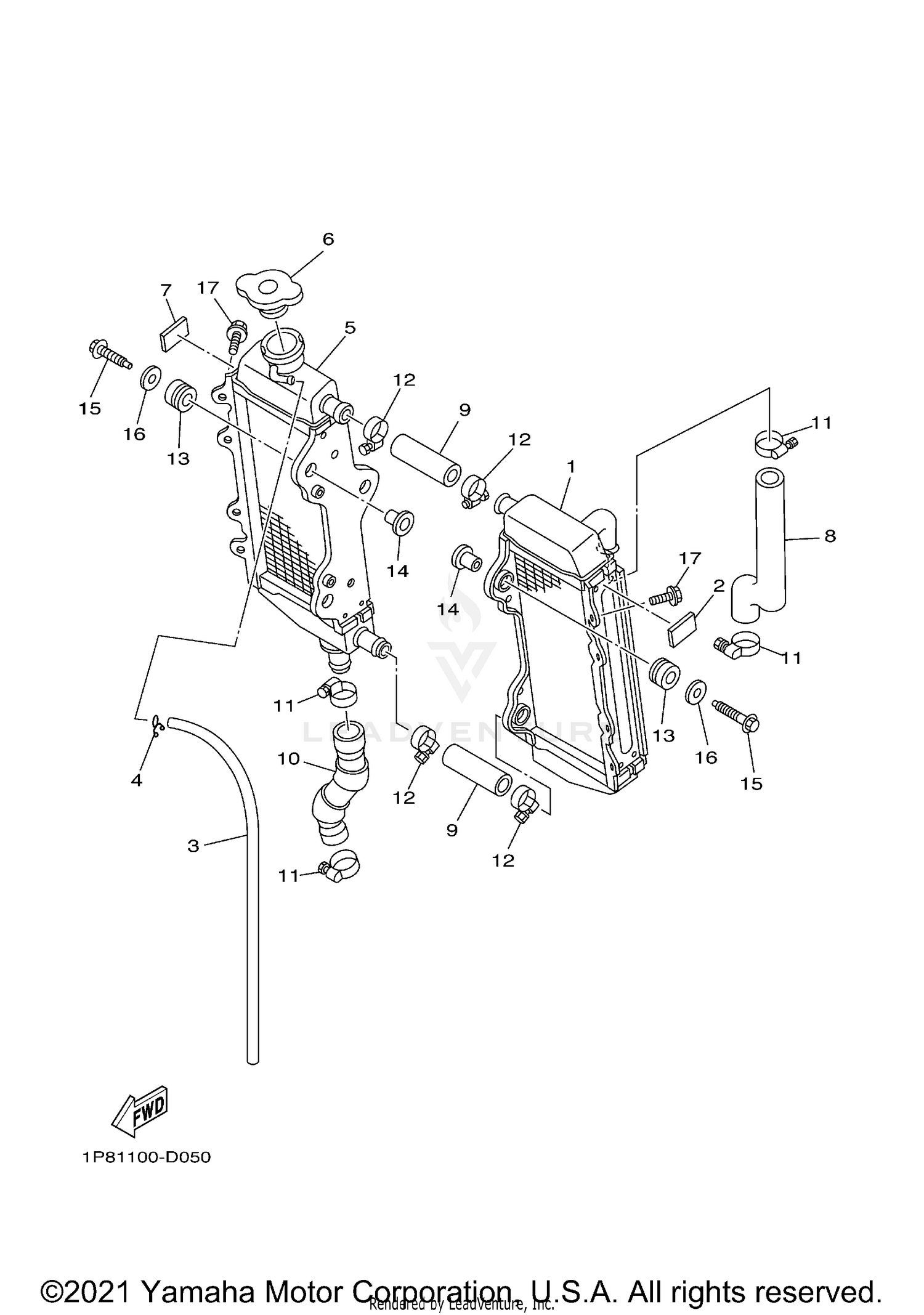 FRAME COVER (VL800L6 E03)