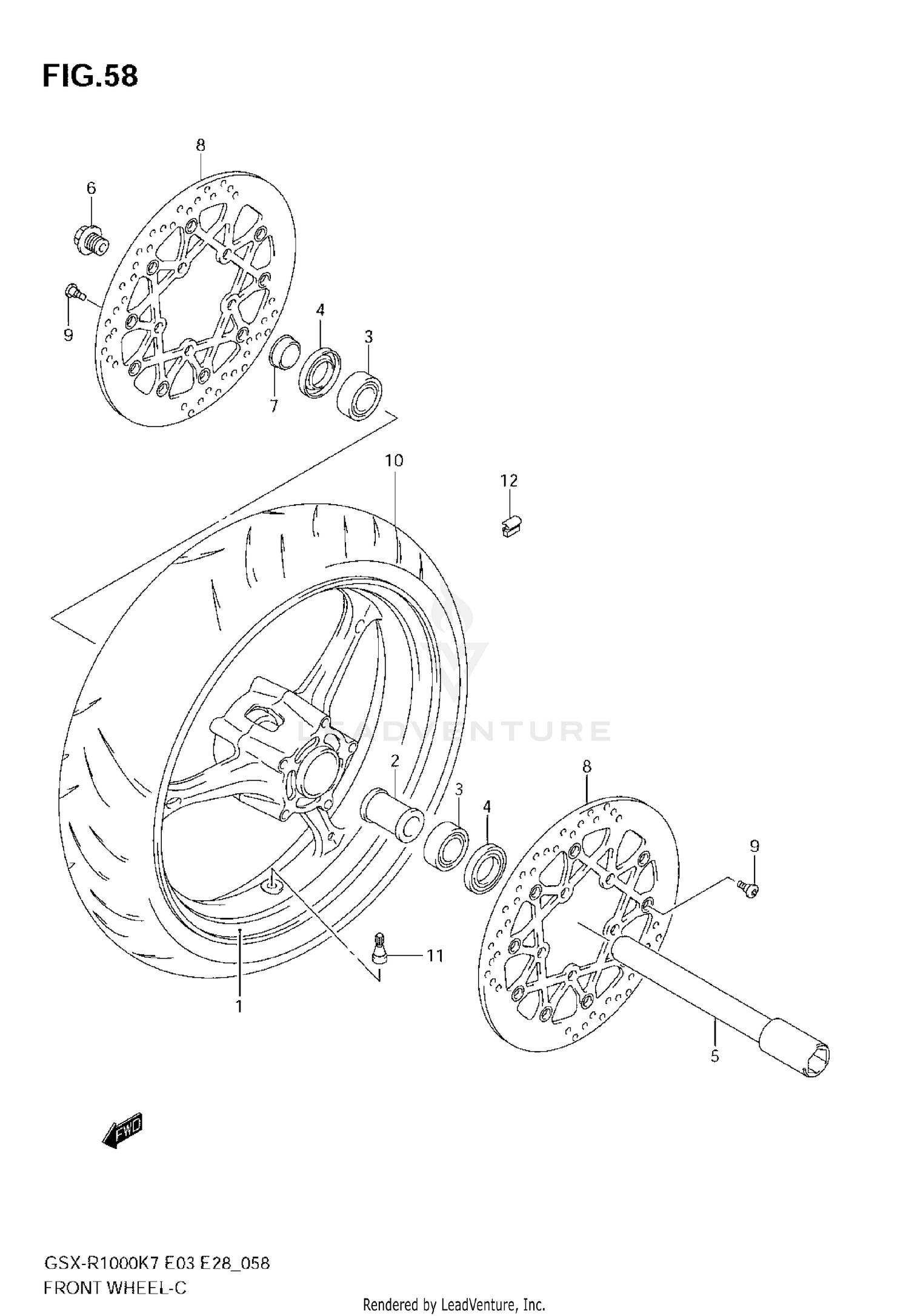 FRONT WHEEL