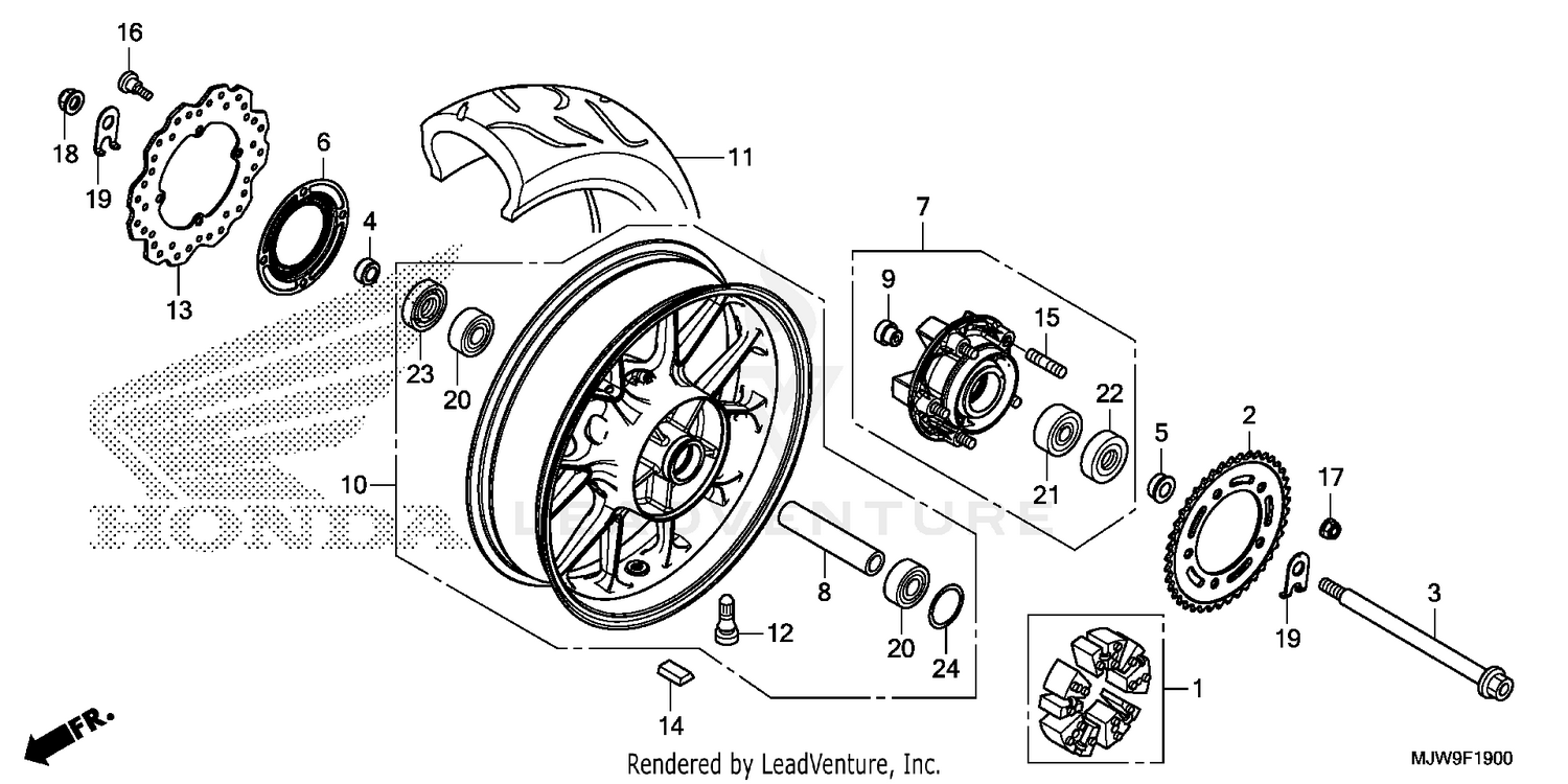 REAR MASTER CYLINDER