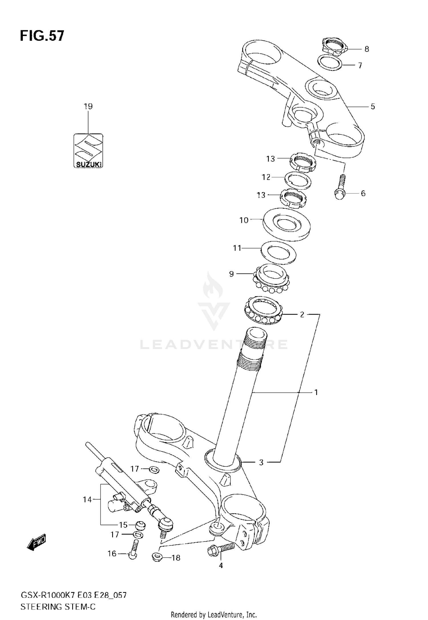STEERING STEM