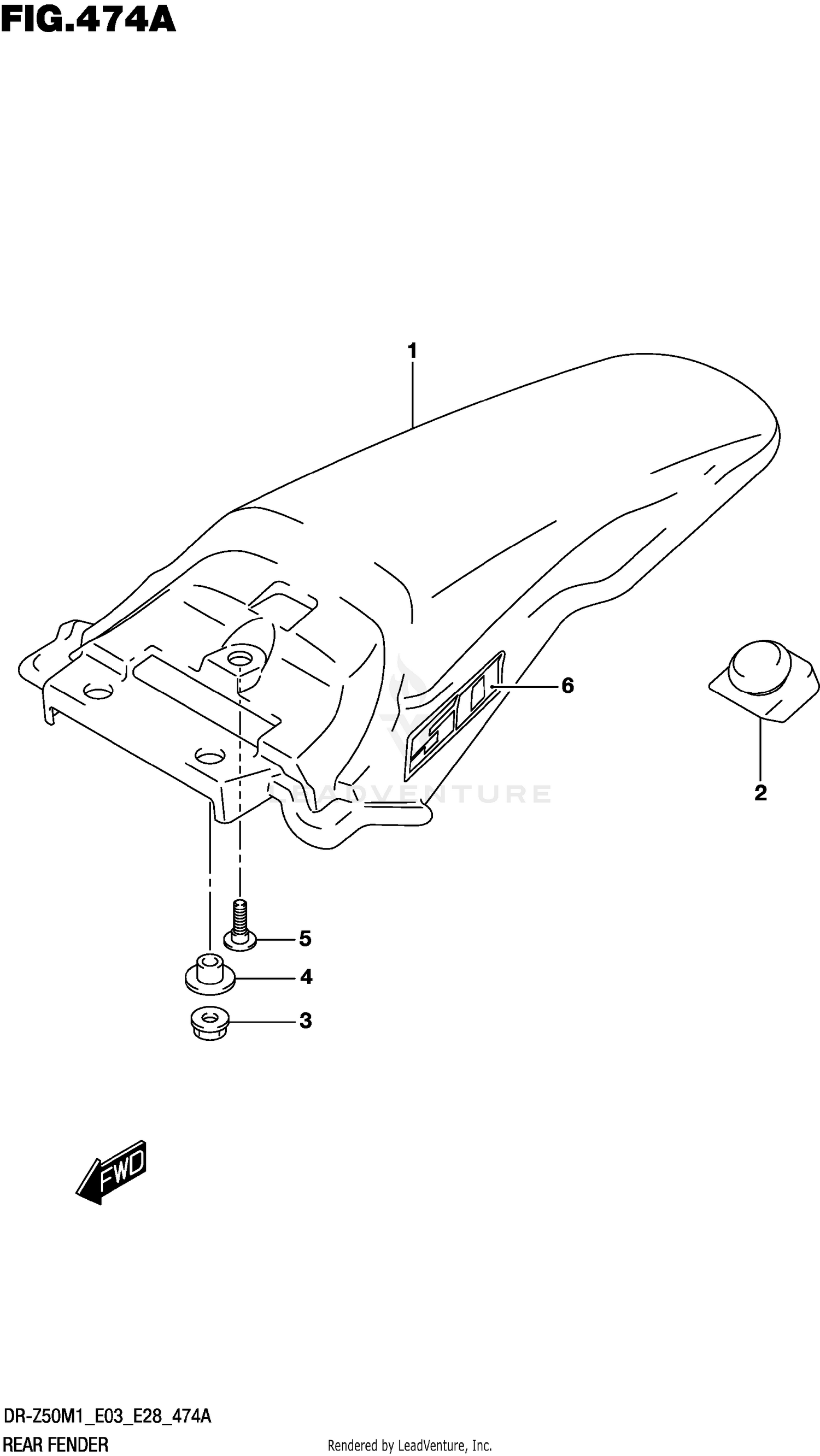 REAR FENDER