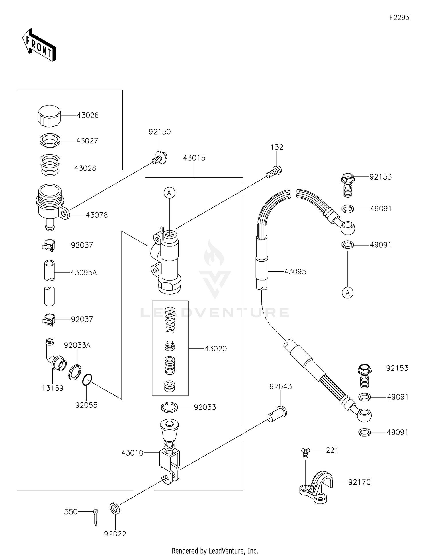 REAR MASTER CYLINDER