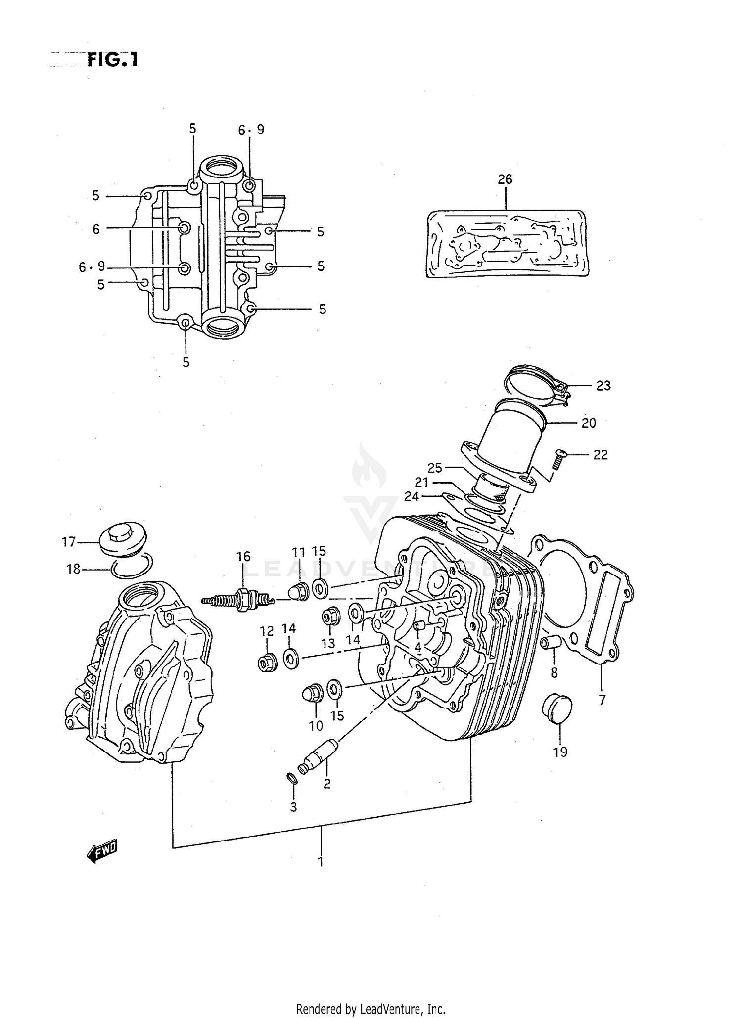 CRANKCASE (MODEL K)