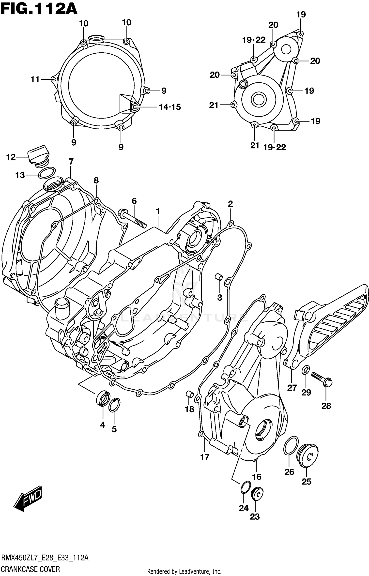 CRANKCASE COVER