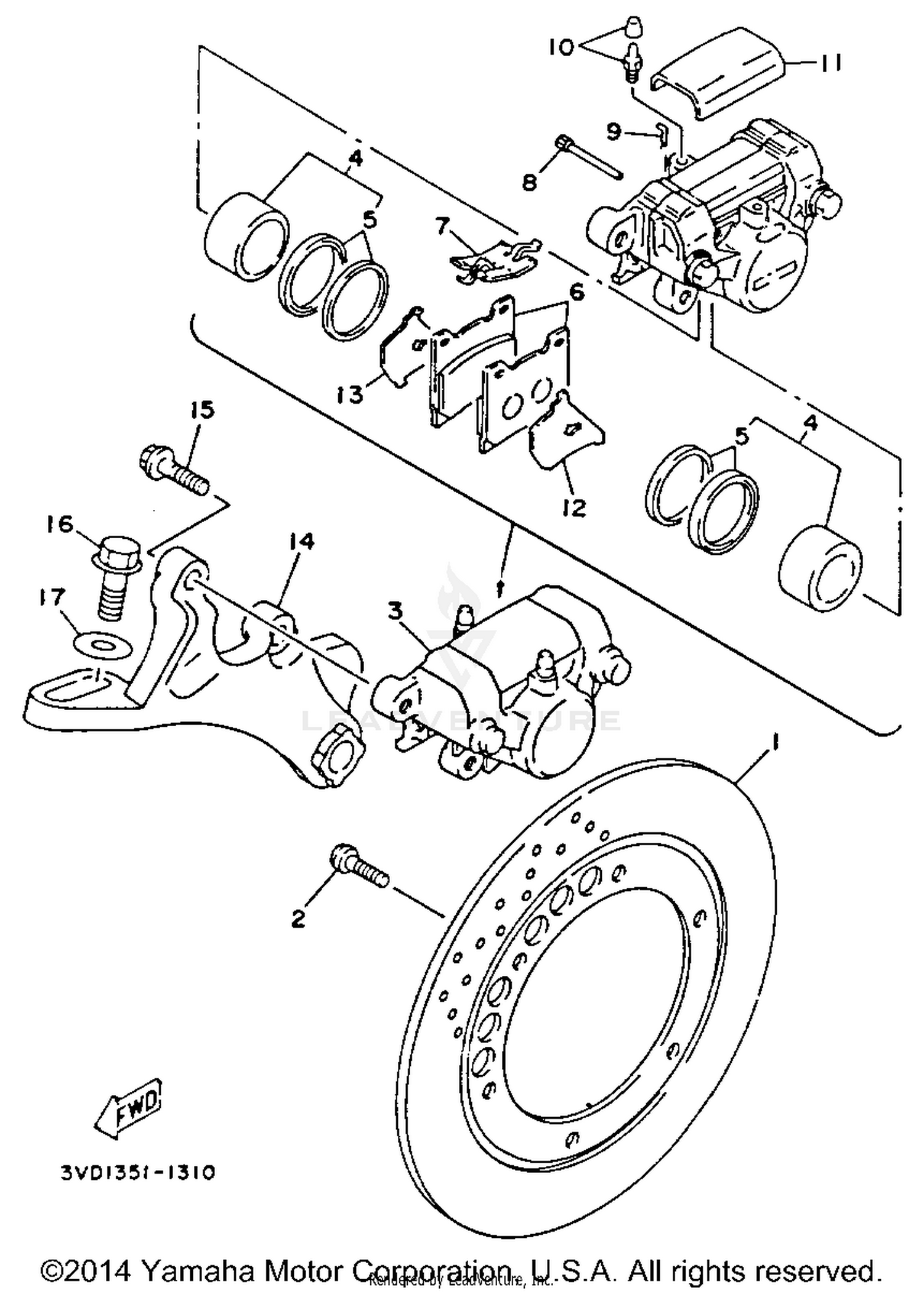AIR CLEANER (VL800BL5 E28)