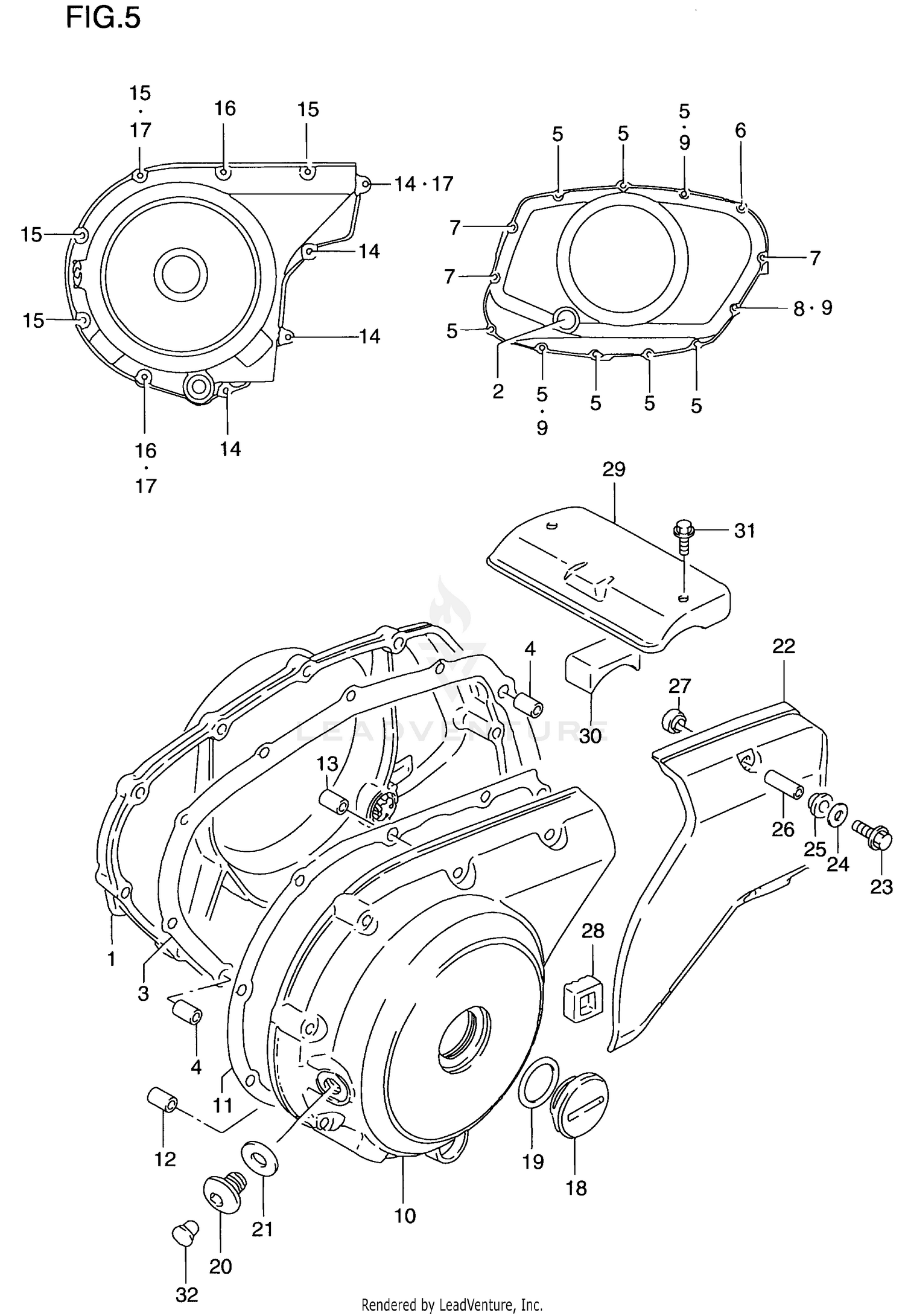 CRANKCASE COVER