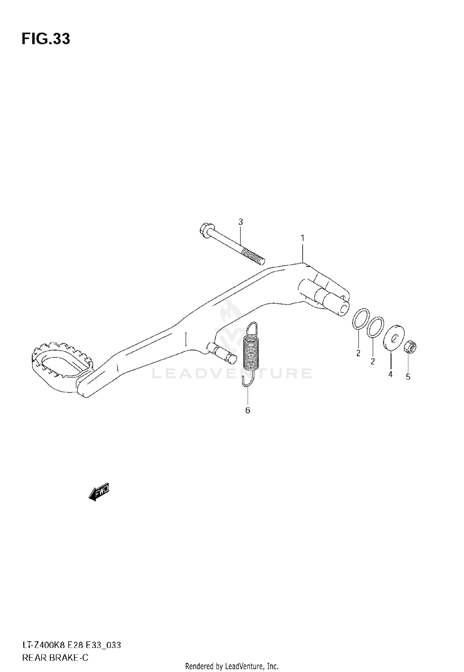 REAR BRAKE