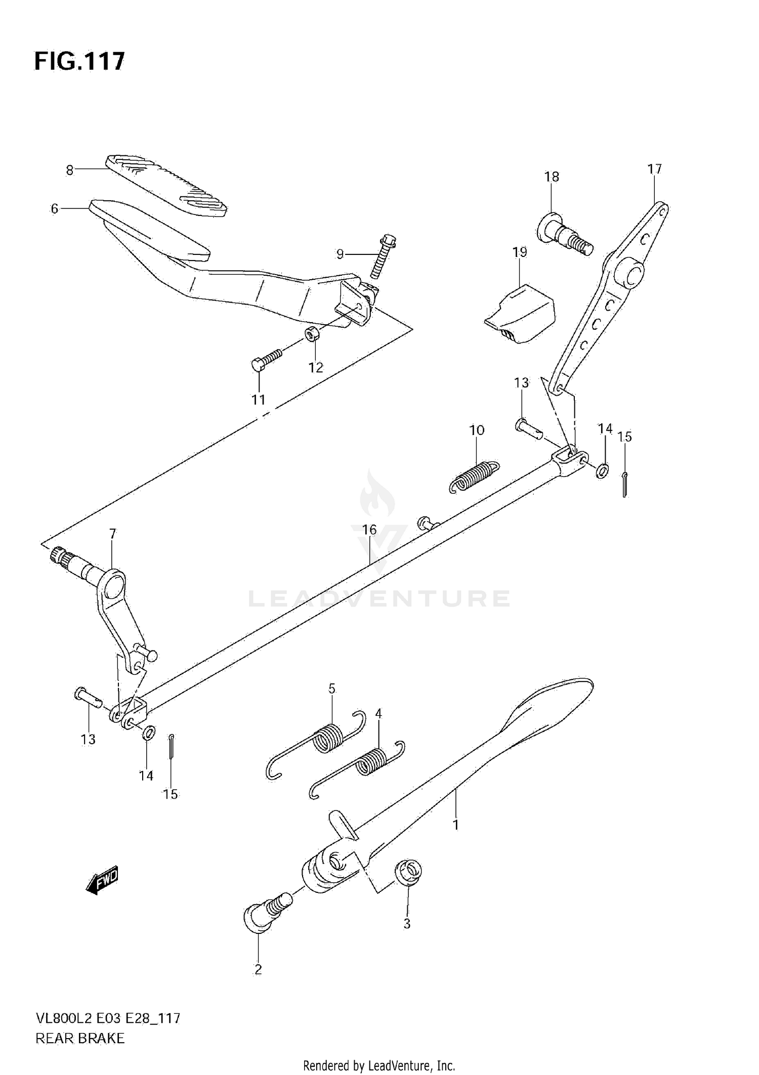 REAR BRAKE