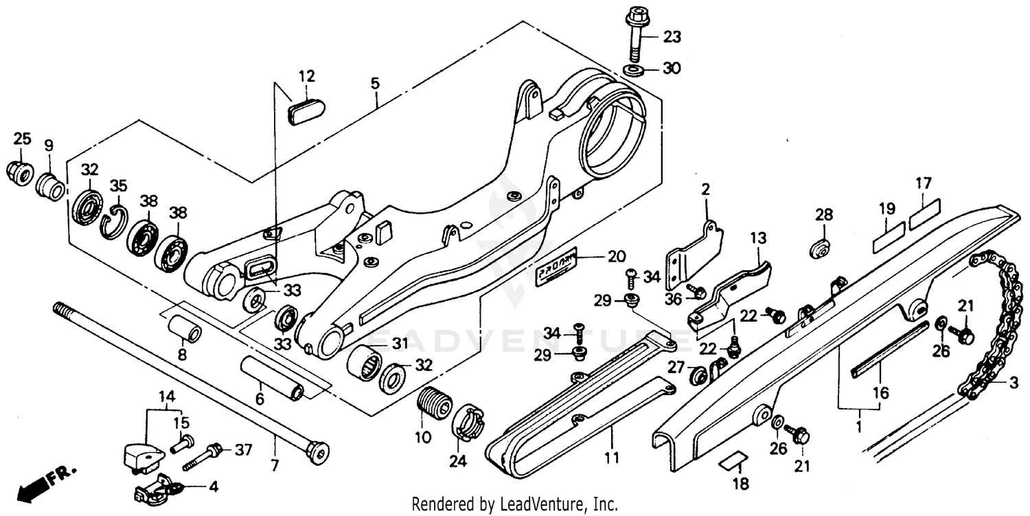 CYLINDER HEAD (REAR)