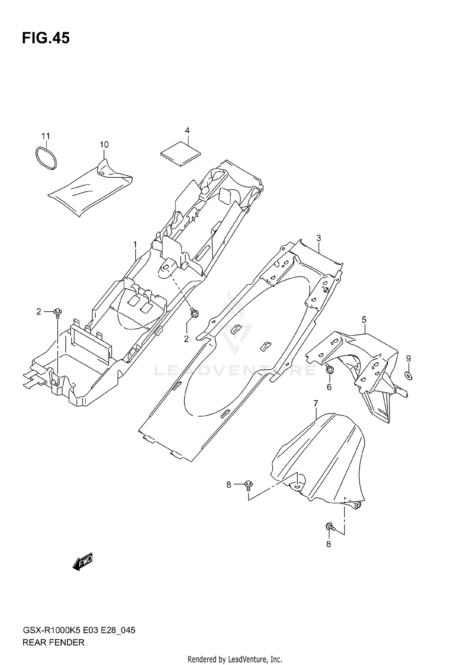 REAR FENDER