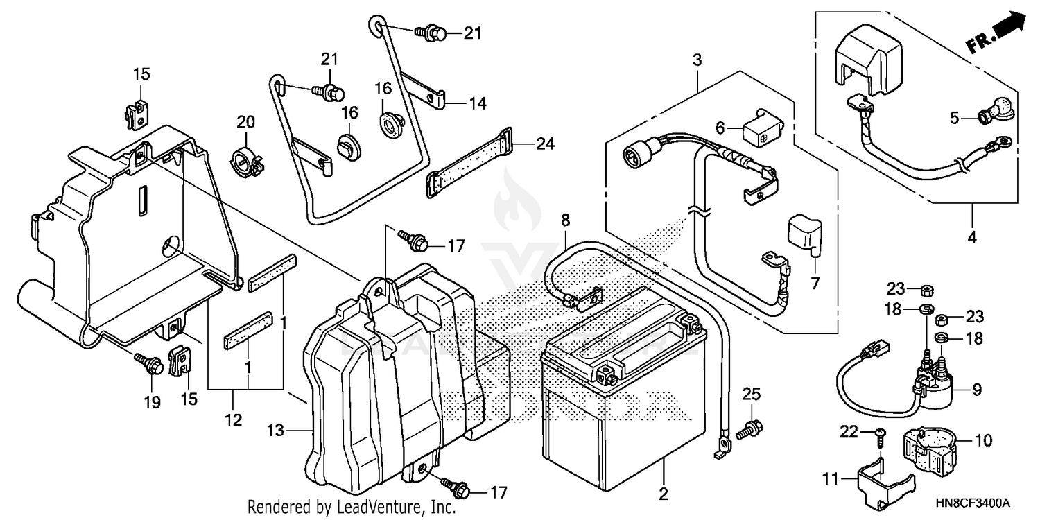 HEADLAMP HOUSING