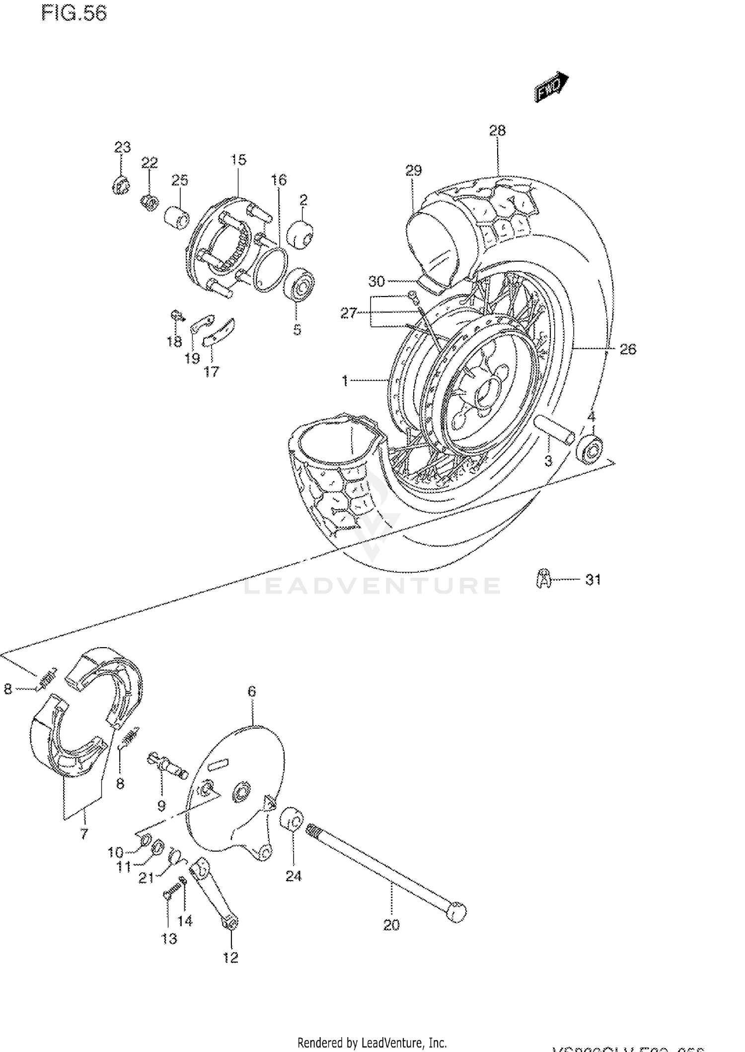 REAR WHEEL