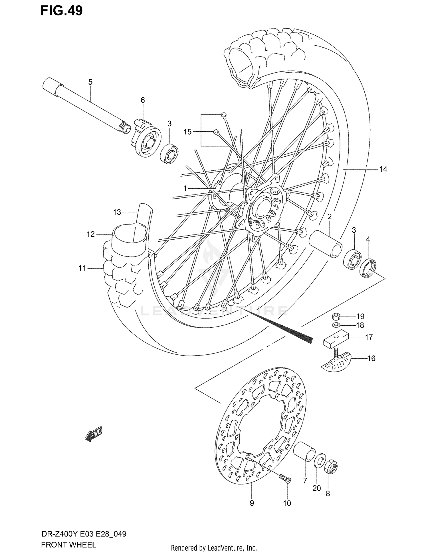 FRONT WHEEL