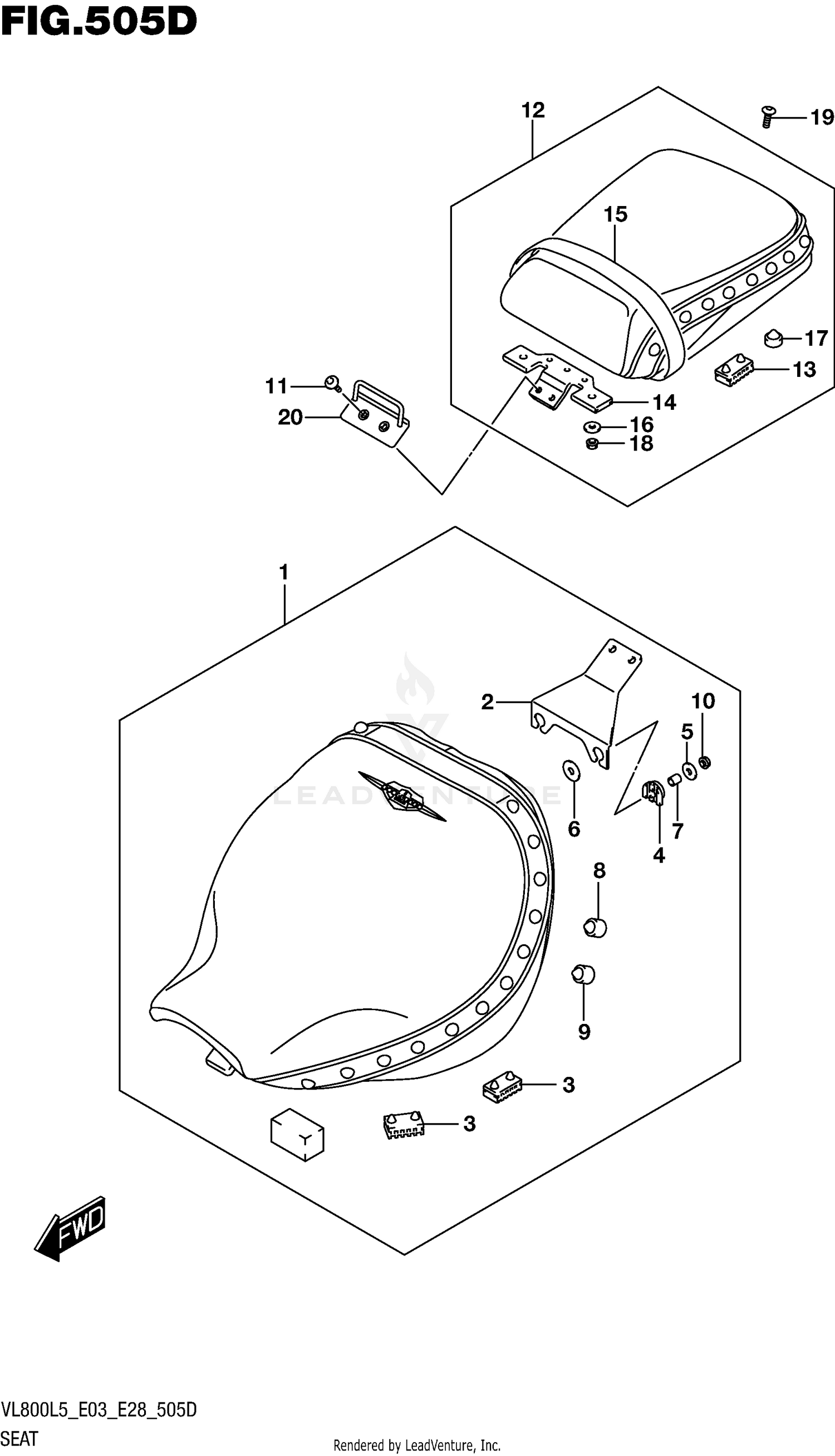 SEAT (VL800TL5 E28)