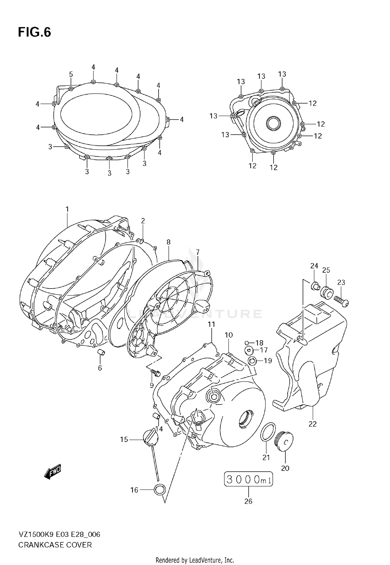CRANKCASE COVER
