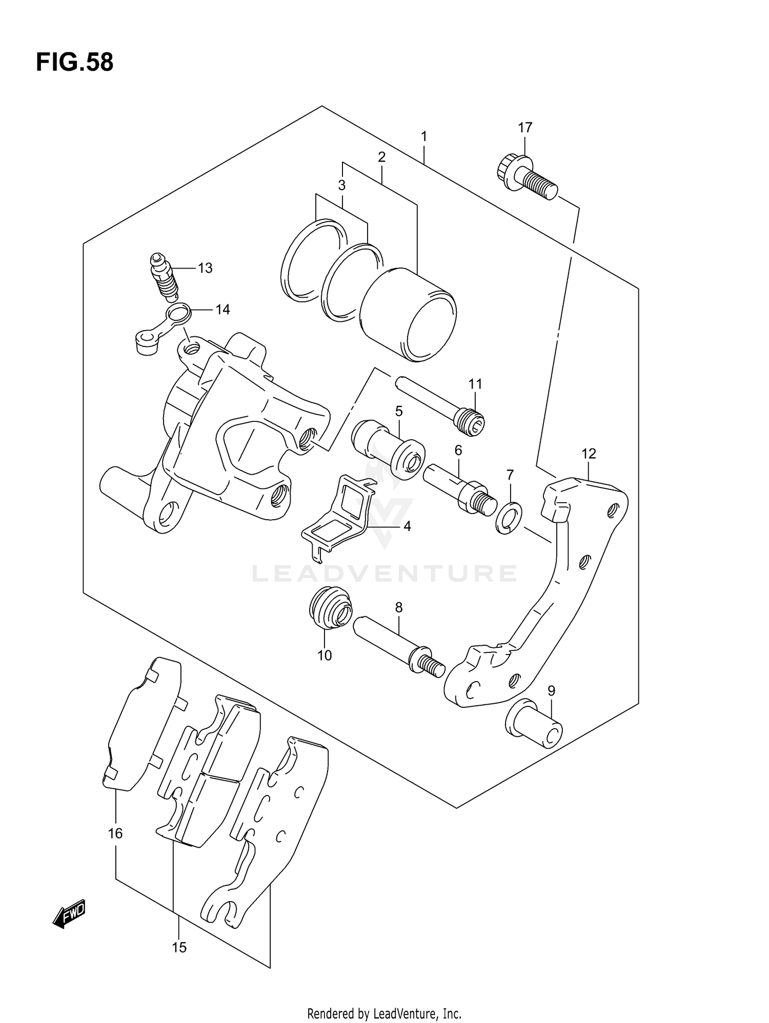 FRONT CALIPER