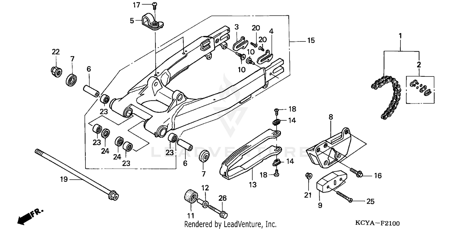 REAR MASTER CYLINDER