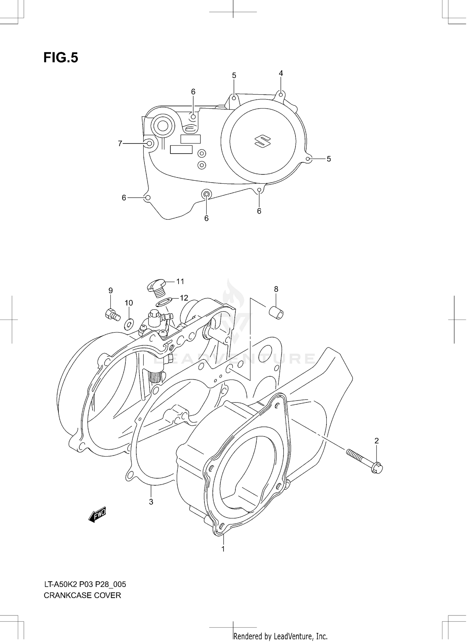 CRANKCASE COVER