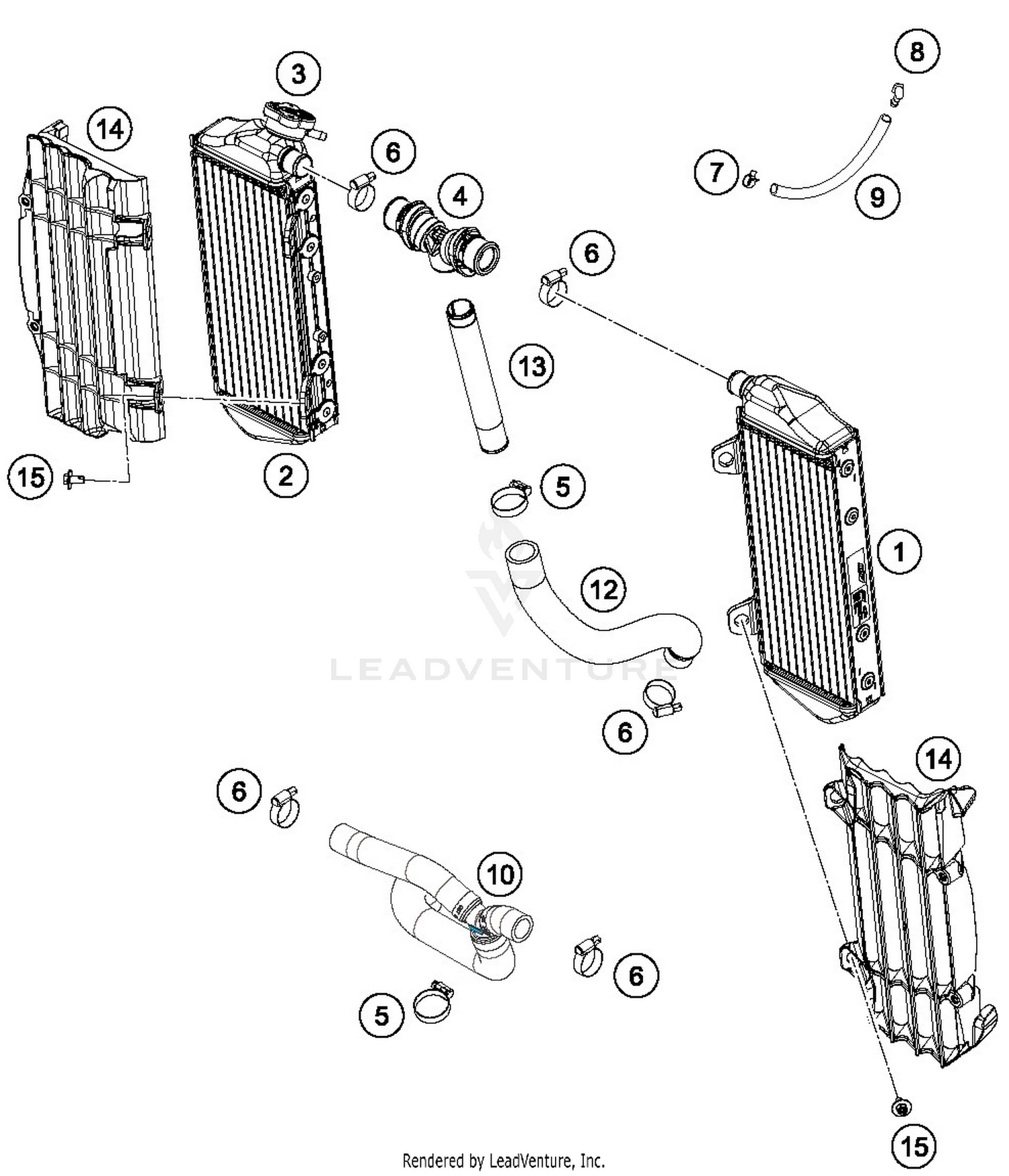 UNDER COWLING (MODEL K6)