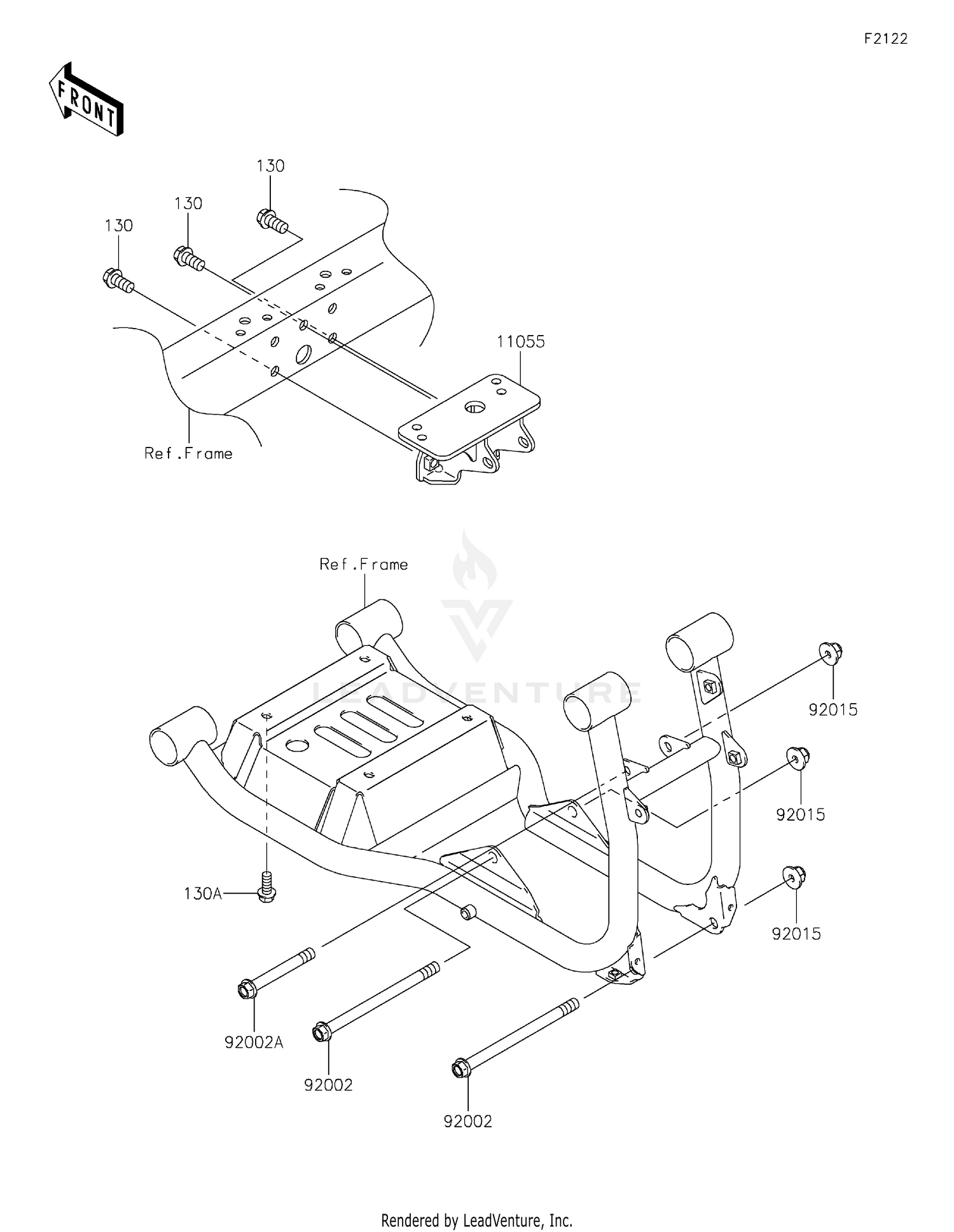 STAND-REAR BRAKE