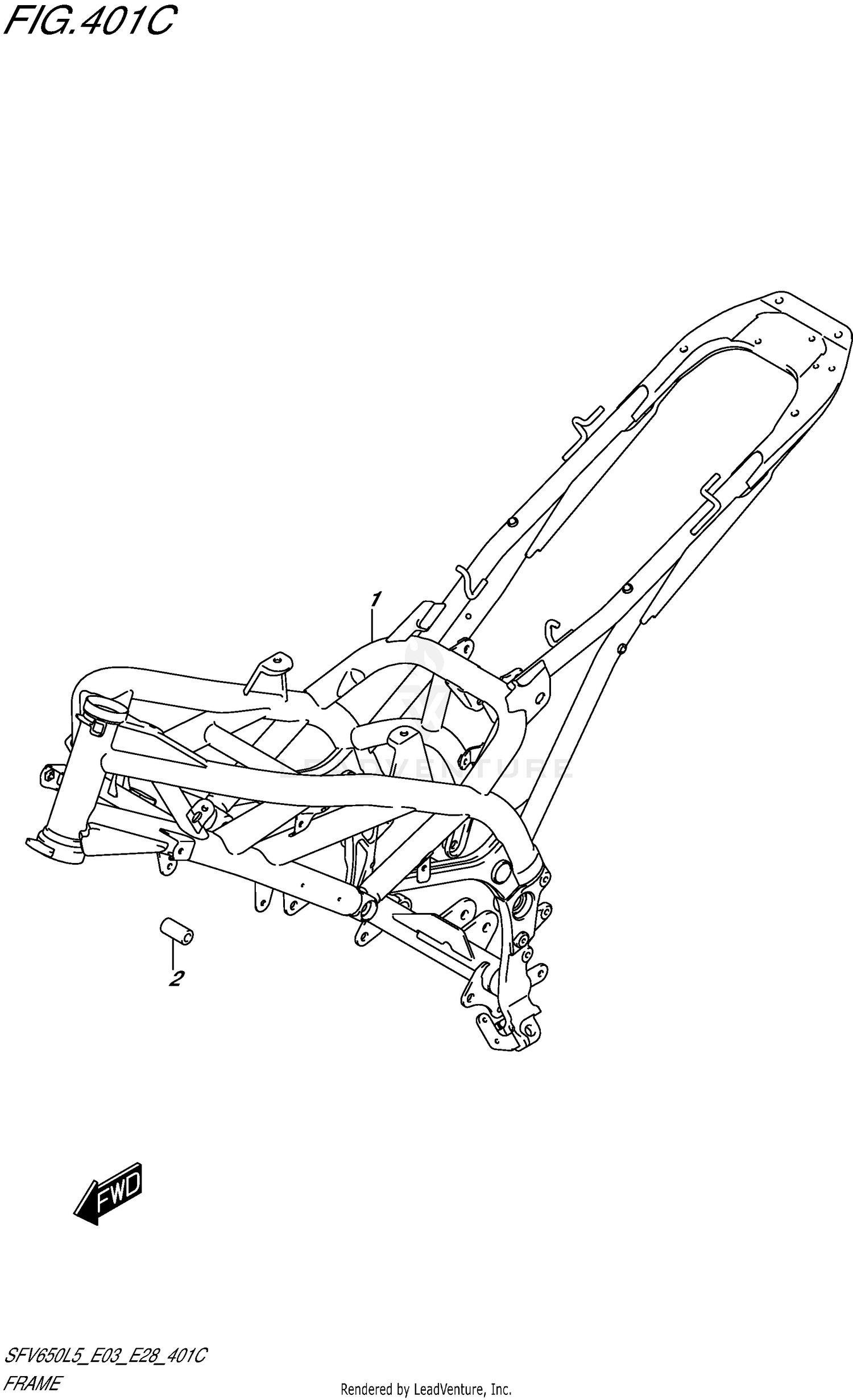 FRAME (SFV650L5 E33)