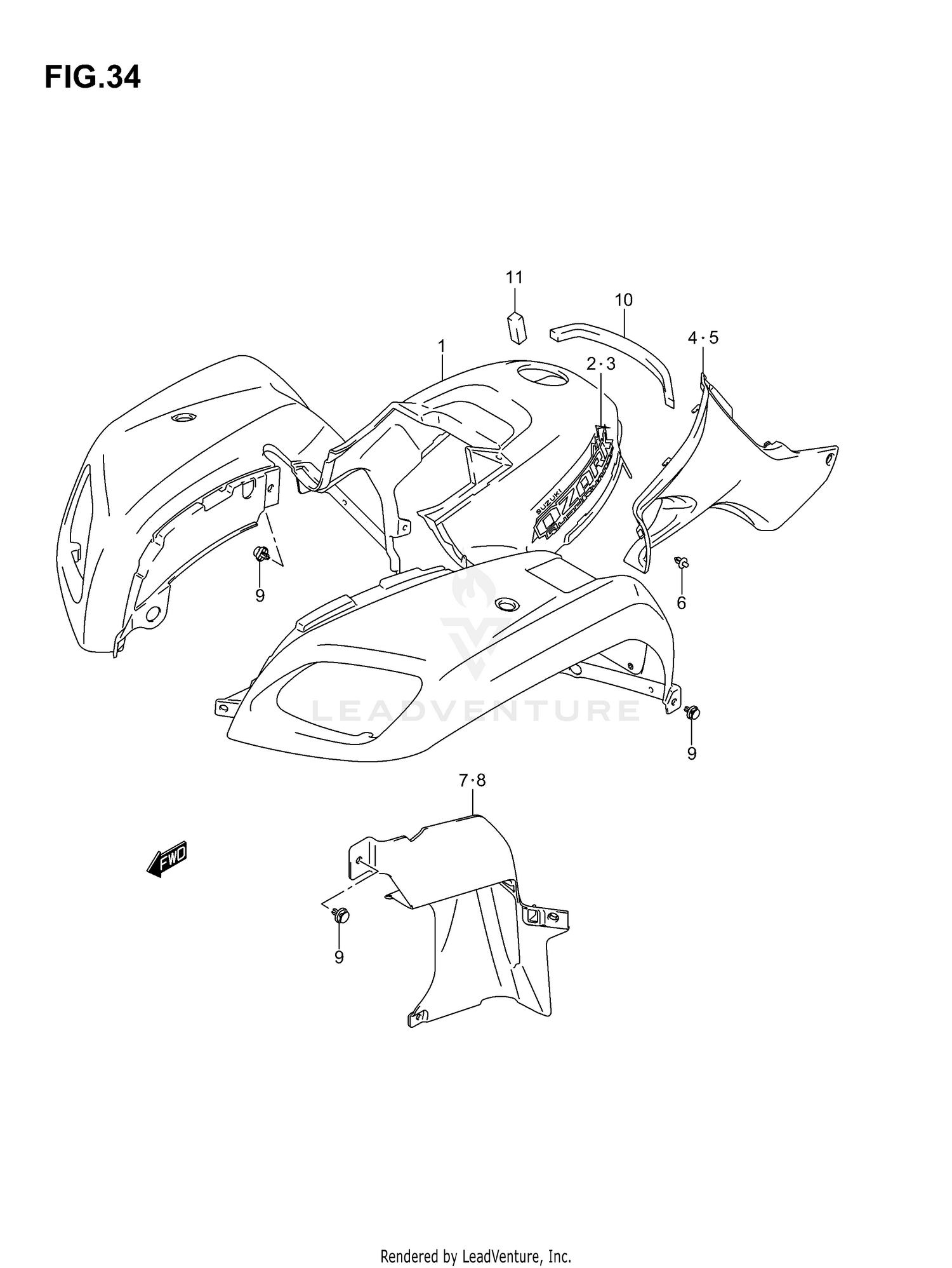 FRONT FENDER