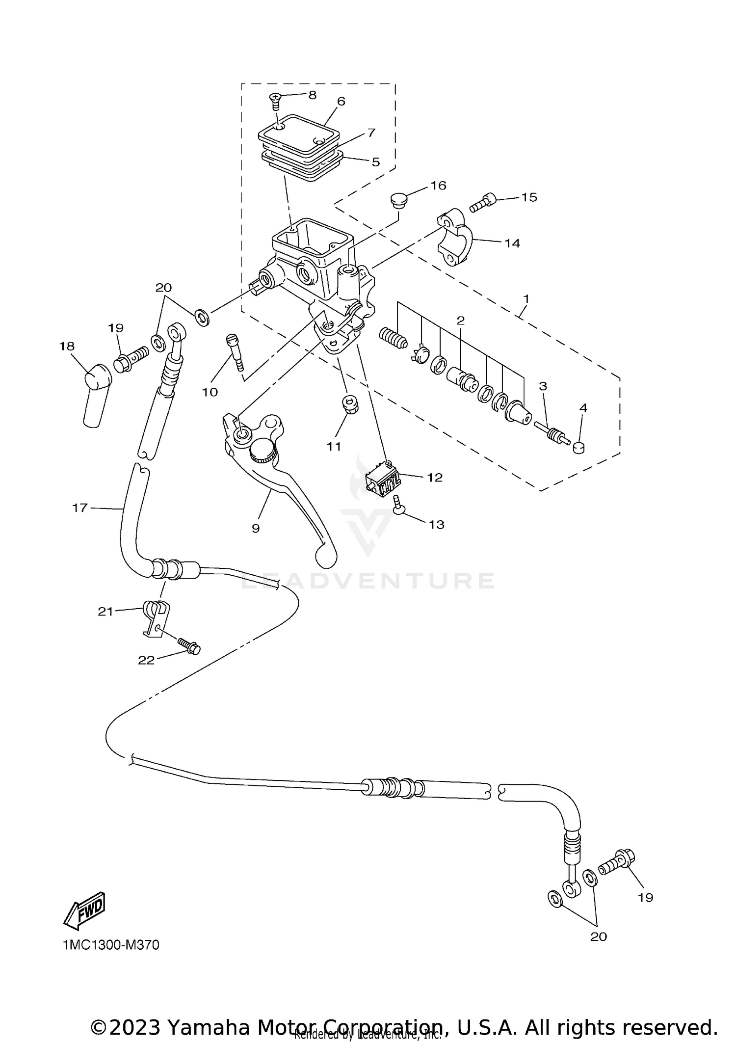 HANDLE LEVER (VL1500BL8 E33)