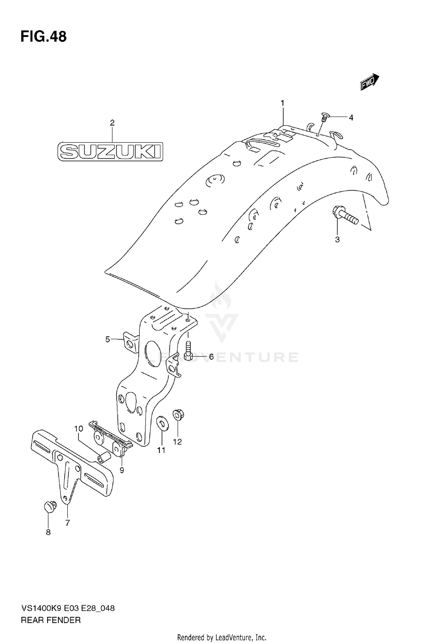 REAR FENDER