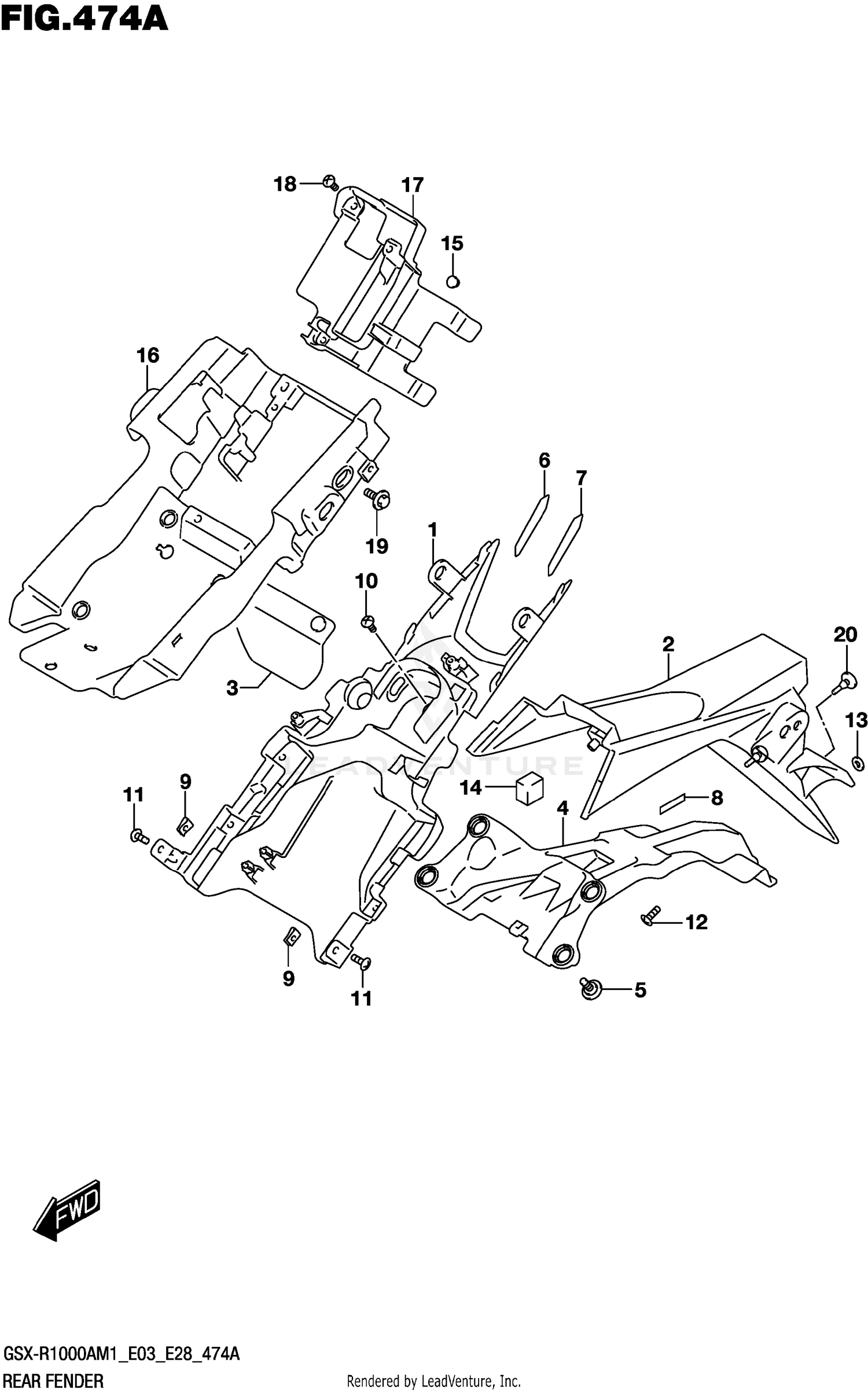 REAR FENDER