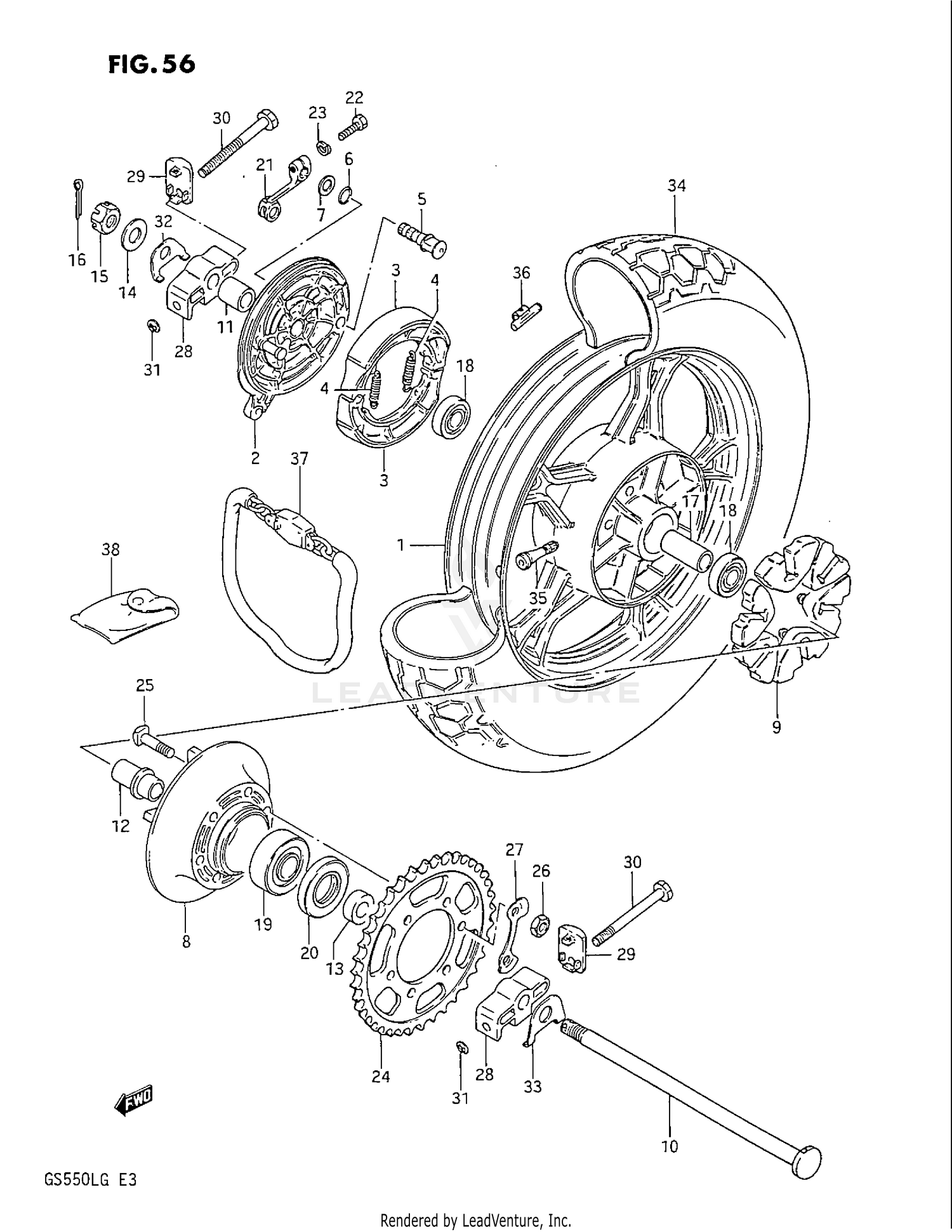 REAR WHEEL