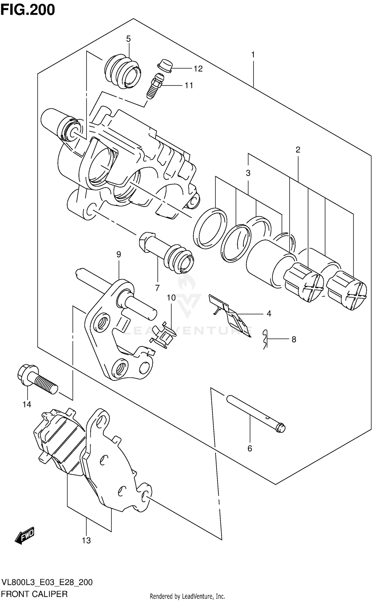 FRONT CALIPER