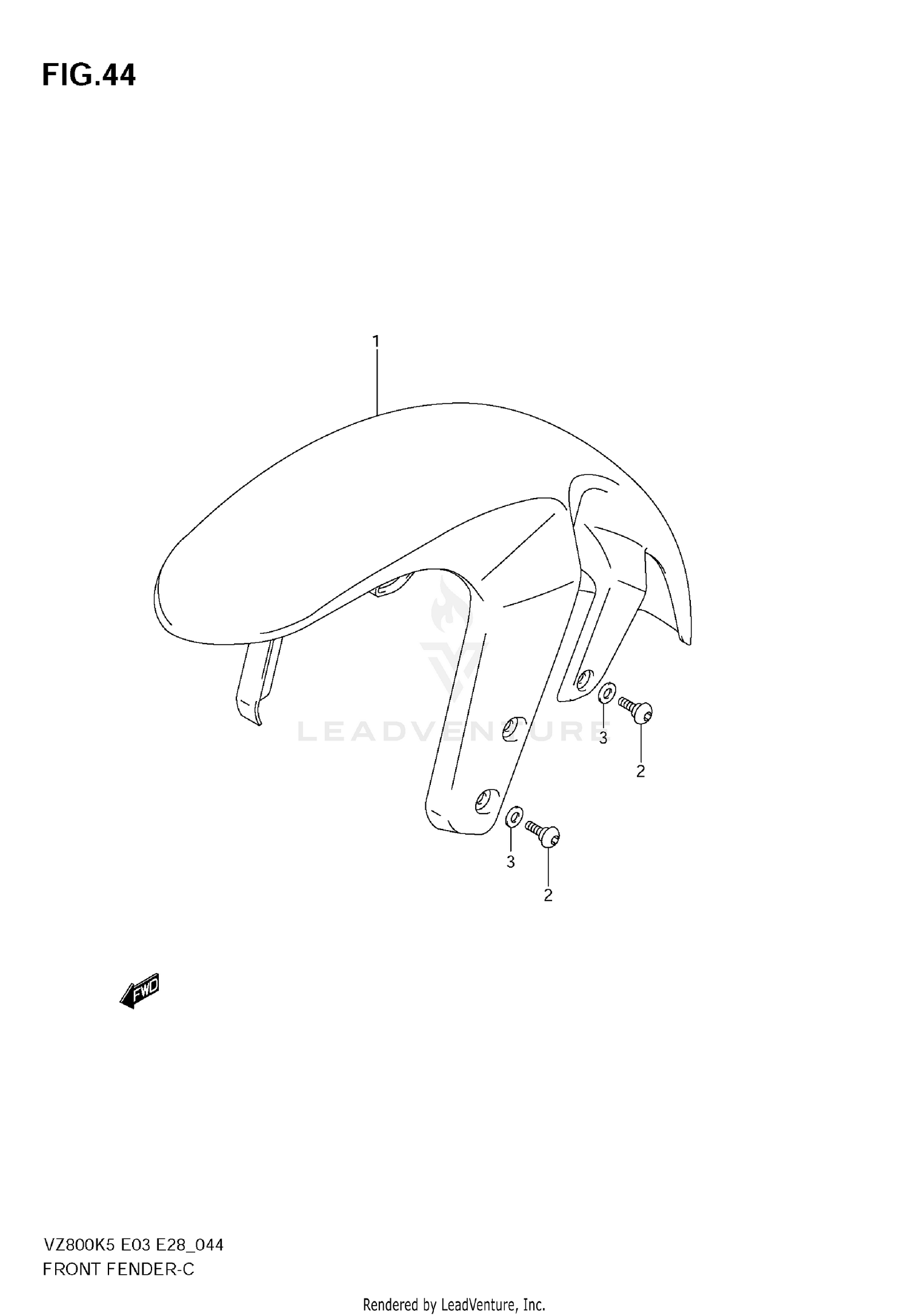 FRONT FENDER