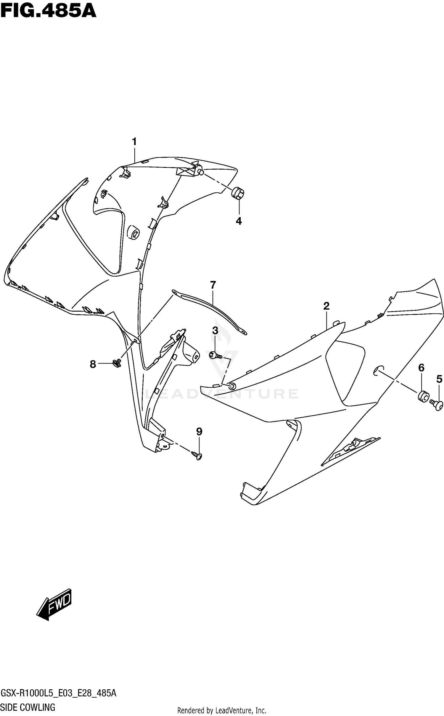 SIDE COWLING