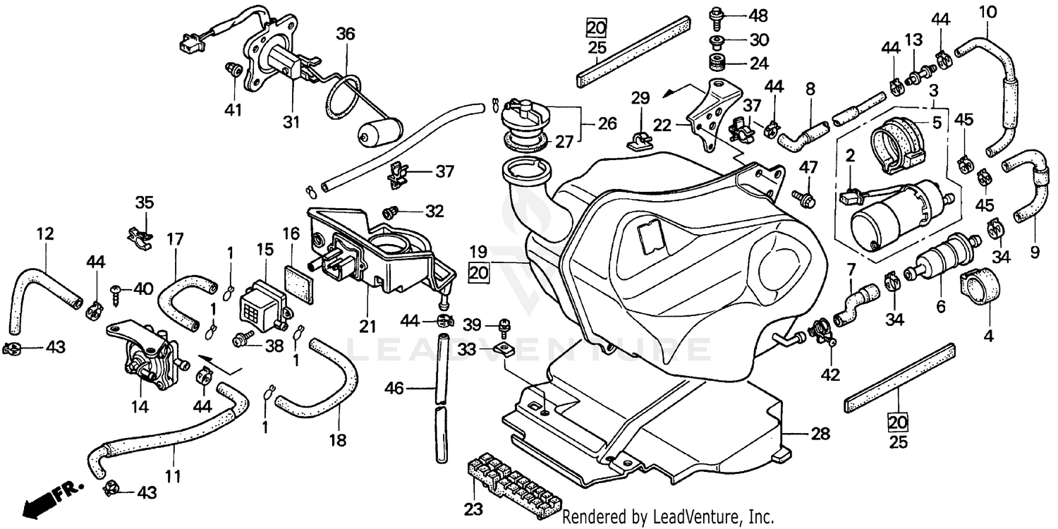 FRAME (DR200SL5 E03)