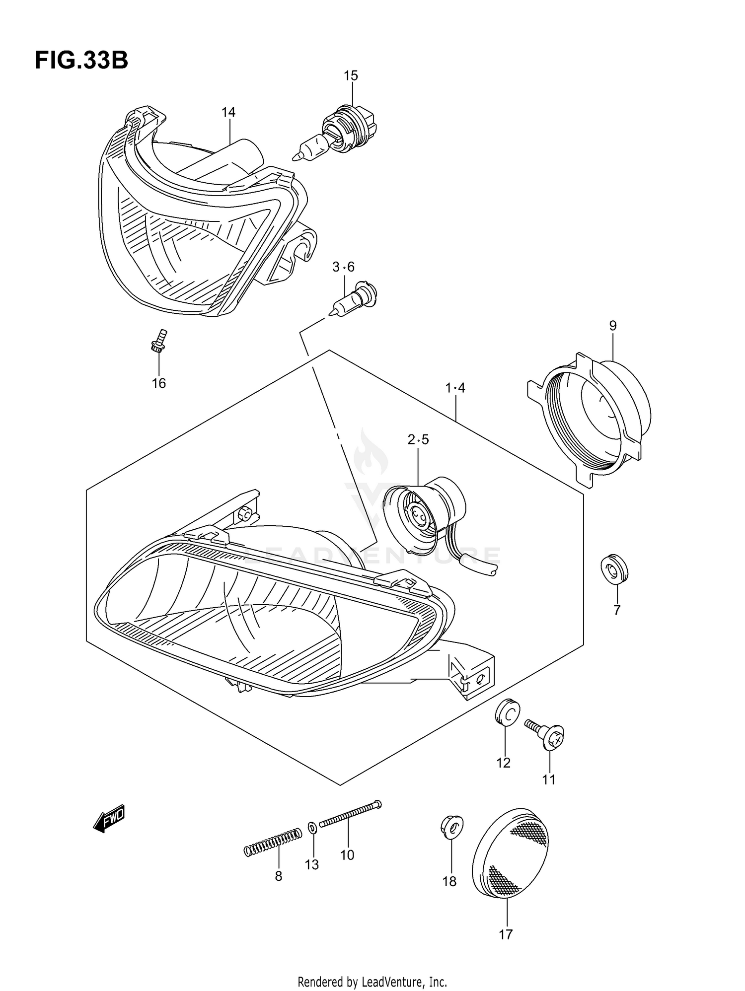 FRONT MASTER CYLINDER