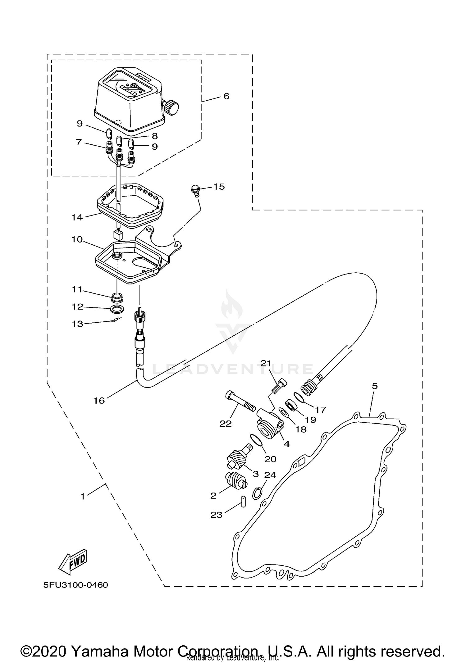 FRONT WHEEL (VL1500BL8 E03)