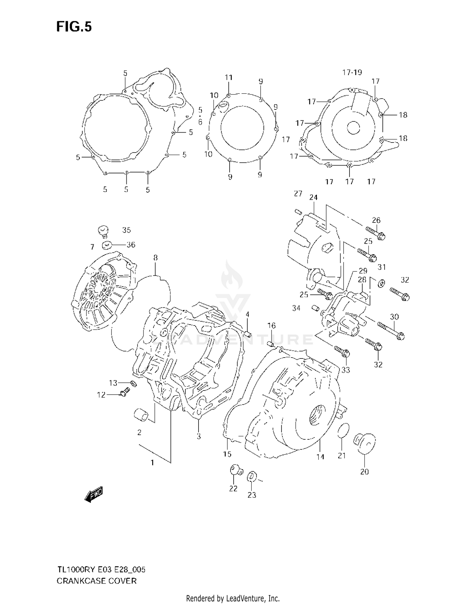 CRANKCASE COVER